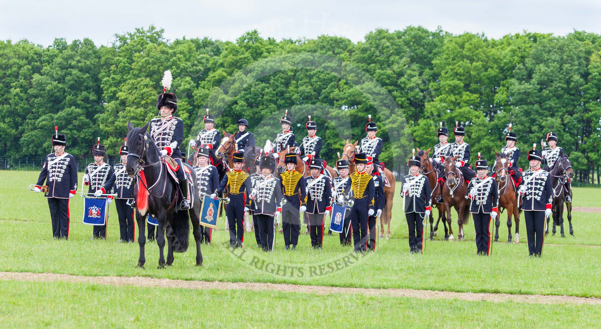 The Light Cavalry HAC Annual Review and Inspection 2013.
Windsor Great Park Review Ground,
Windsor,
Berkshire,
United Kingdom,
on 09 June 2013 at 13:40, image #482