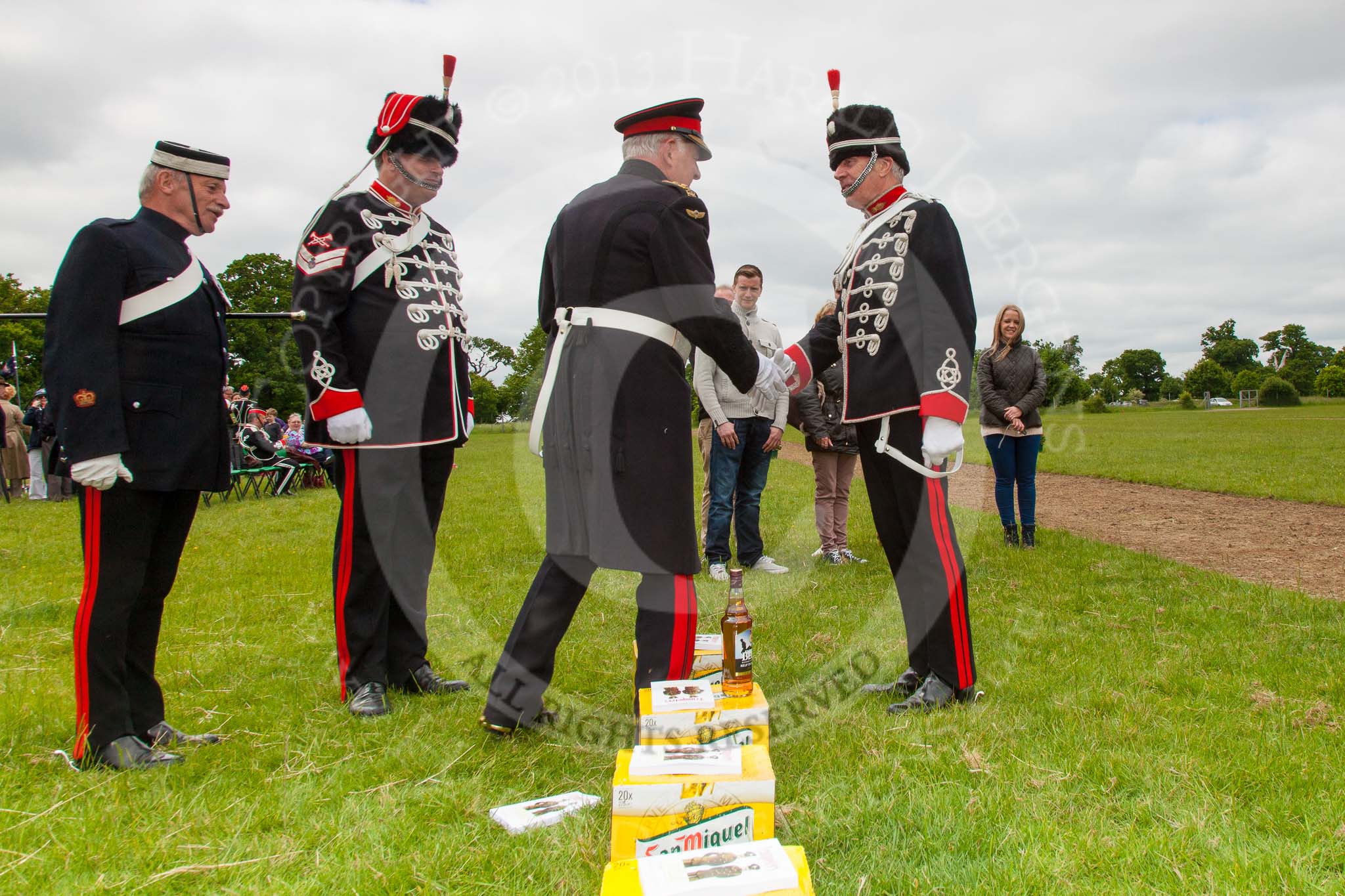 The Light Cavalry HAC Annual Review and Inspection 2013.
Windsor Great Park Review Ground,
Windsor,
Berkshire,
United Kingdom,
on 09 June 2013 at 14:24, image #513