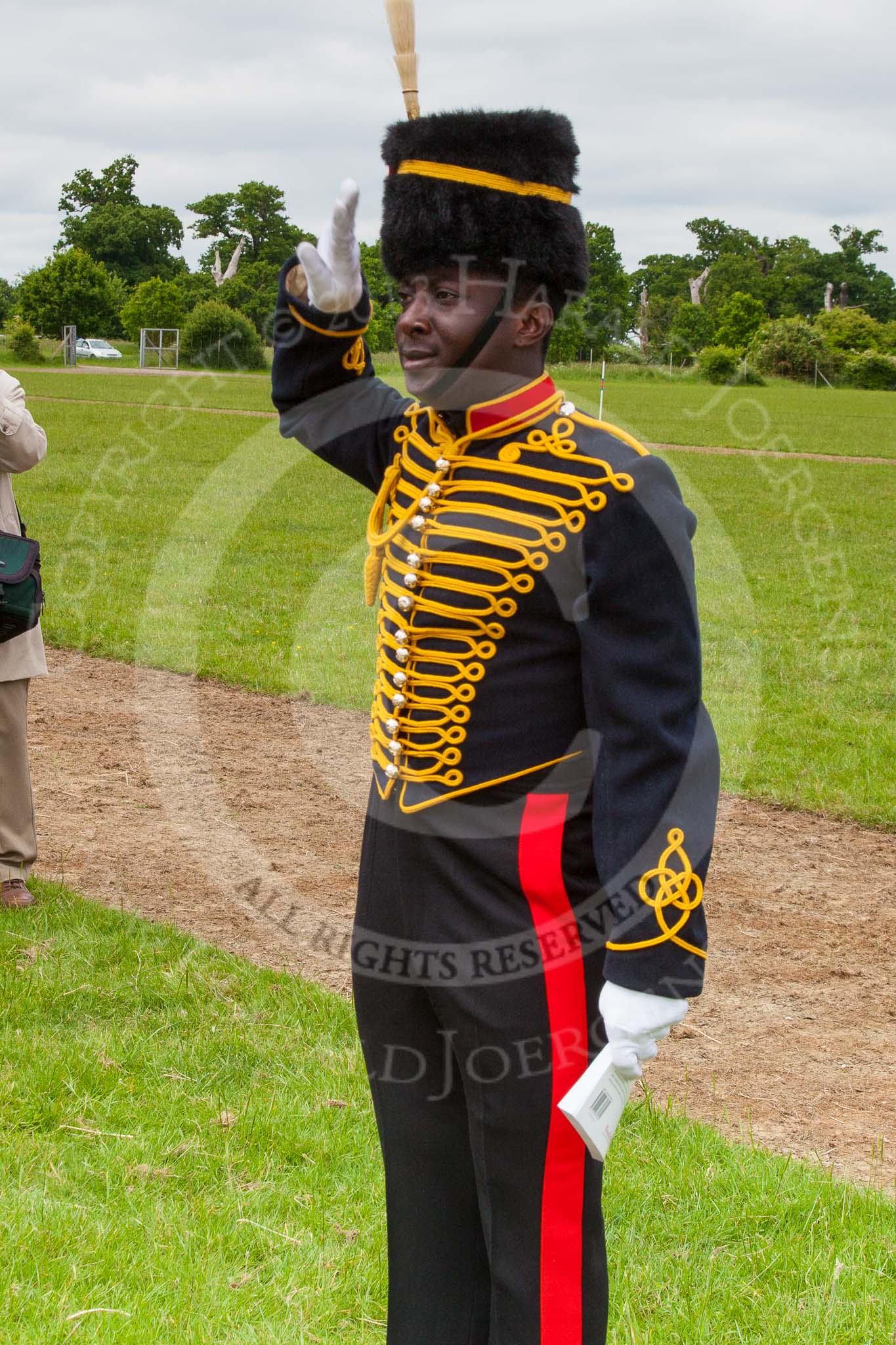 The Light Cavalry HAC Annual Review and Inspection 2013.
Windsor Great Park Review Ground,
Windsor,
Berkshire,
United Kingdom,
on 09 June 2013 at 14:25, image #519