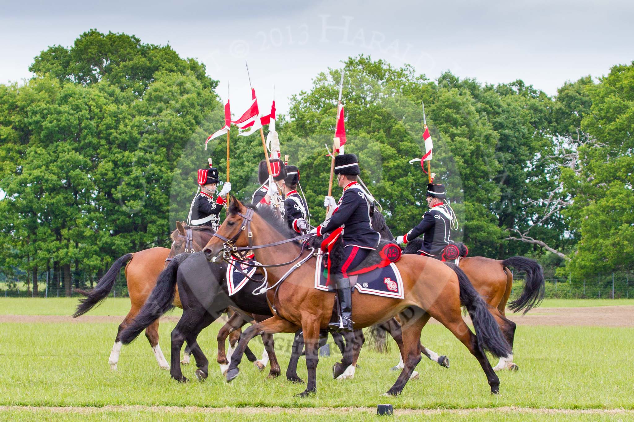 The Light Cavalry HAC Annual Review and Inspection 2013.
Windsor Great Park Review Ground,
Windsor,
Berkshire,
United Kingdom,
on 09 June 2013 at 14:34, image #547