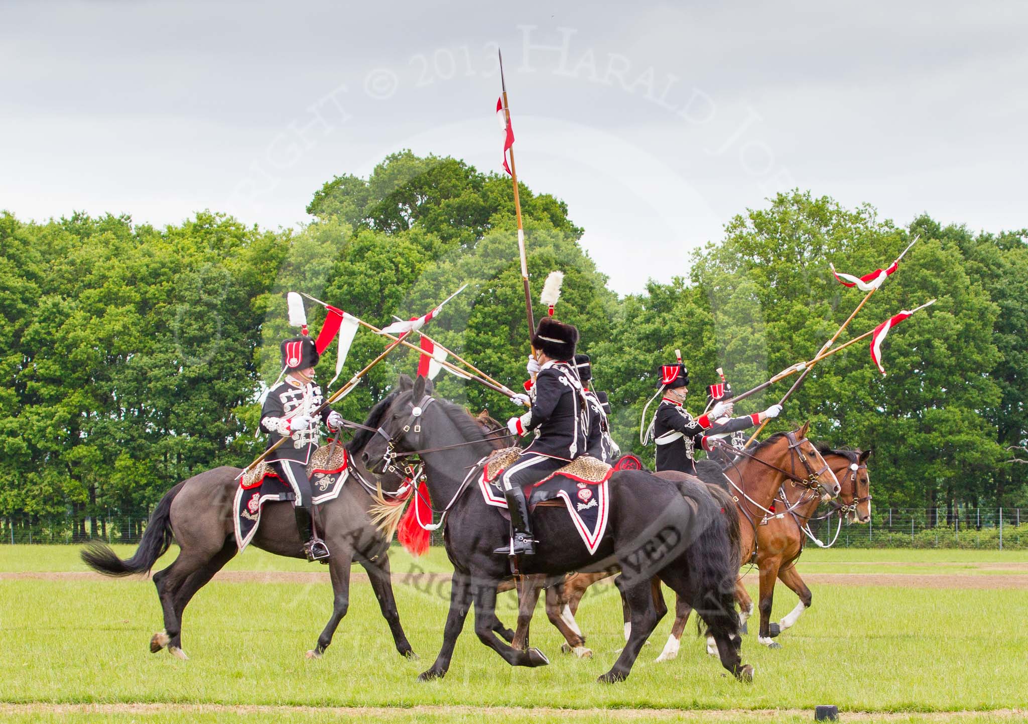 The Light Cavalry HAC Annual Review and Inspection 2013.
Windsor Great Park Review Ground,
Windsor,
Berkshire,
United Kingdom,
on 09 June 2013 at 14:35, image #548