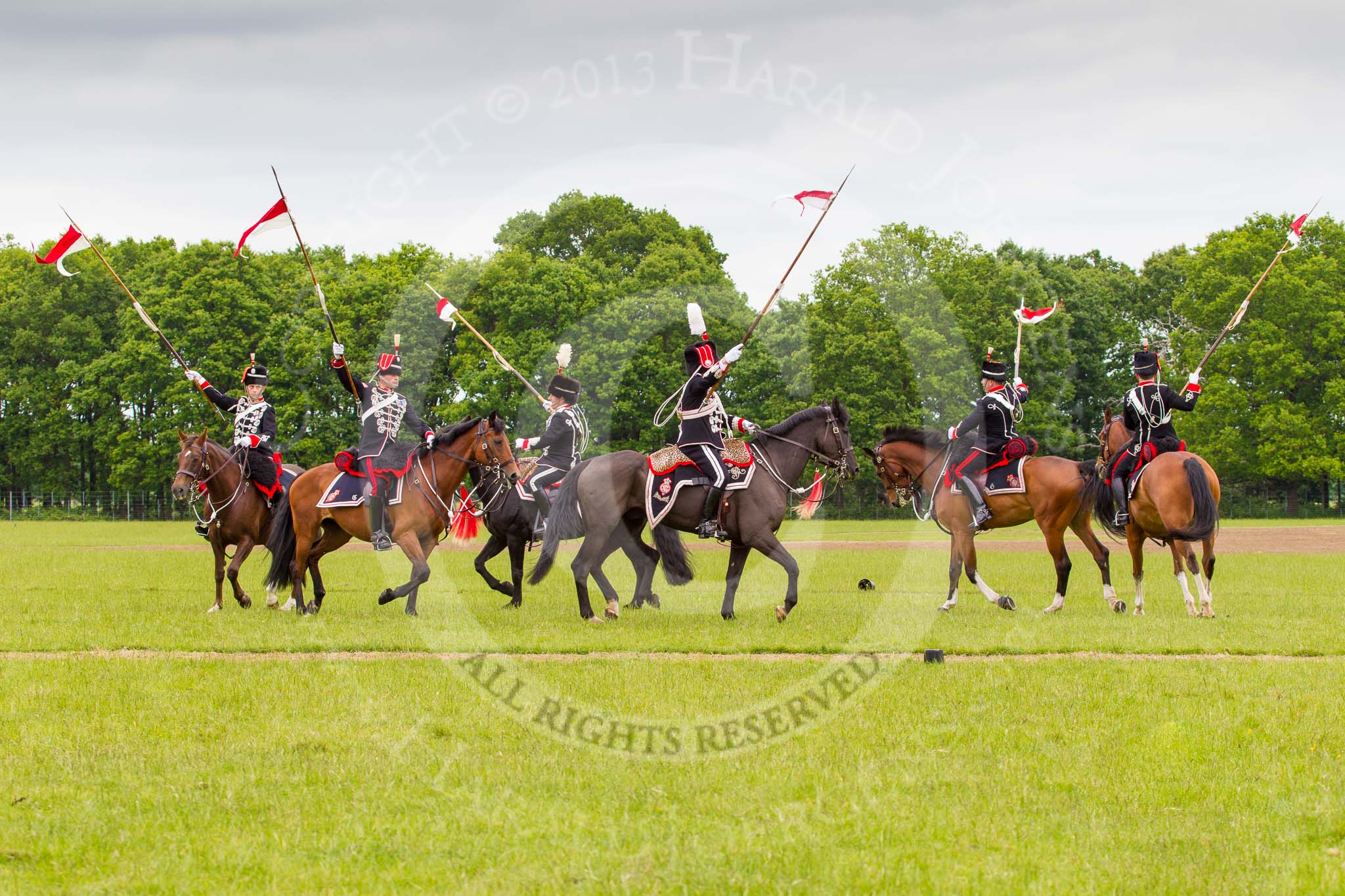 The Light Cavalry HAC Annual Review and Inspection 2013.
Windsor Great Park Review Ground,
Windsor,
Berkshire,
United Kingdom,
on 09 June 2013 at 14:37, image #559