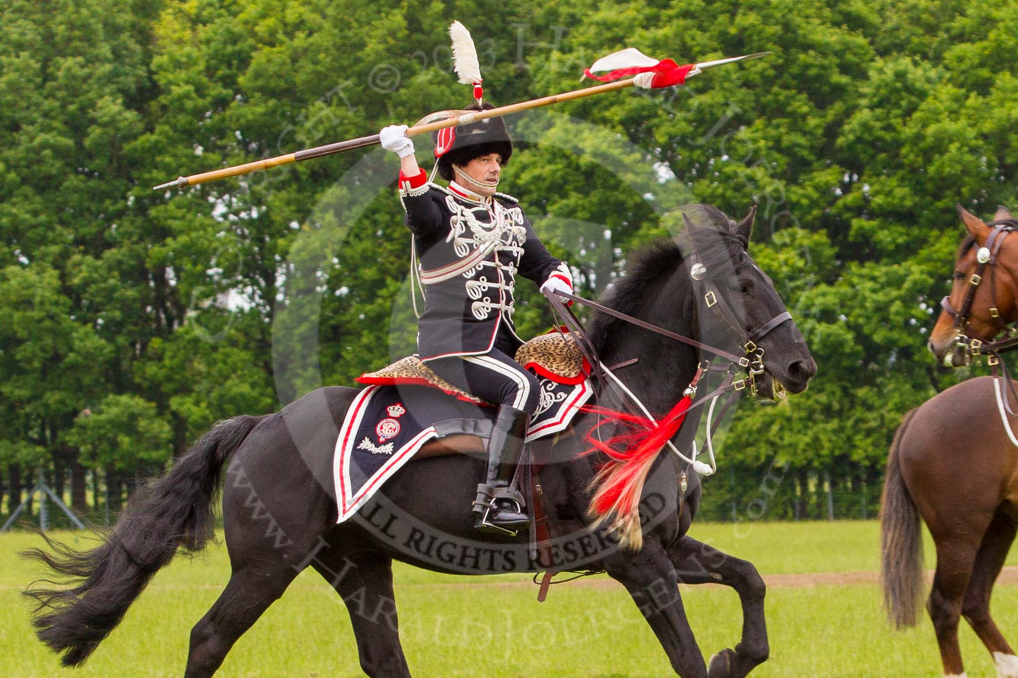 The Light Cavalry HAC Annual Review and Inspection 2013.
Windsor Great Park Review Ground,
Windsor,
Berkshire,
United Kingdom,
on 09 June 2013 at 14:38, image #564