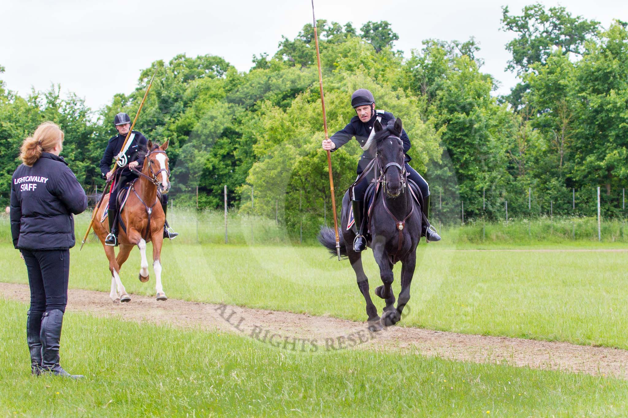 The Light Cavalry HAC Annual Review and Inspection 2013.
Windsor Great Park Review Ground,
Windsor,
Berkshire,
United Kingdom,
on 09 June 2013 at 14:55, image #598