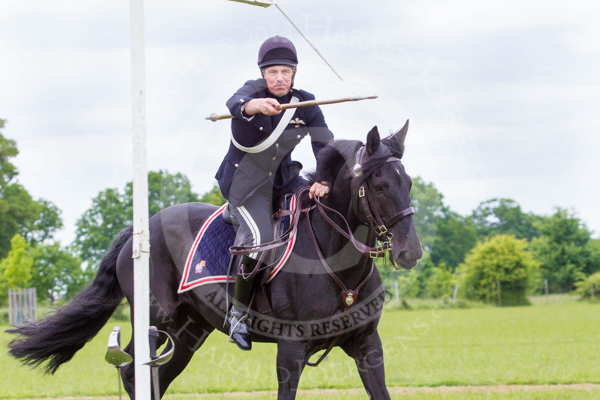 The Light Cavalry HAC Annual Review and Inspection 2013.
Windsor Great Park Review Ground,
Windsor,
Berkshire,
United Kingdom,
on 09 June 2013 at 14:57, image #600