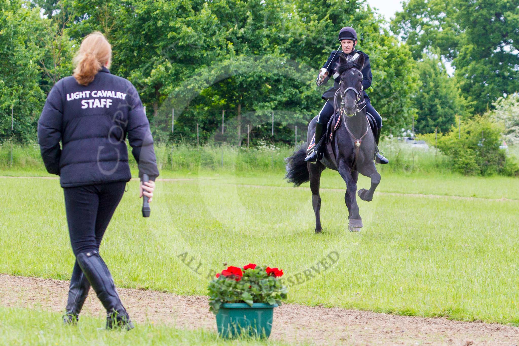 The Light Cavalry HAC Annual Review and Inspection 2013.
Windsor Great Park Review Ground,
Windsor,
Berkshire,
United Kingdom,
on 09 June 2013 at 15:00, image #604