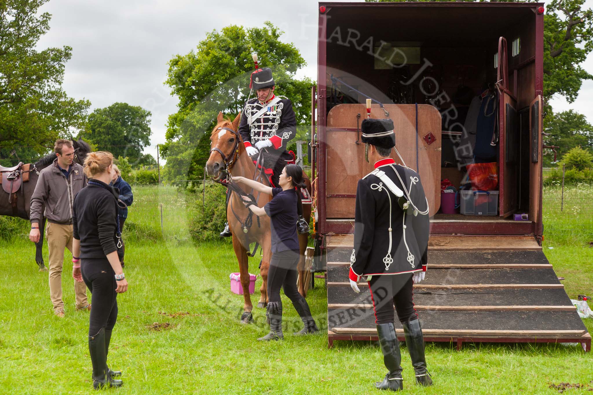 The Light Cavalry HAC Annual Review and Inspection 2013.
Windsor Great Park Review Ground,
Windsor,
Berkshire,
United Kingdom,
on 09 June 2013 at 15:17, image #621