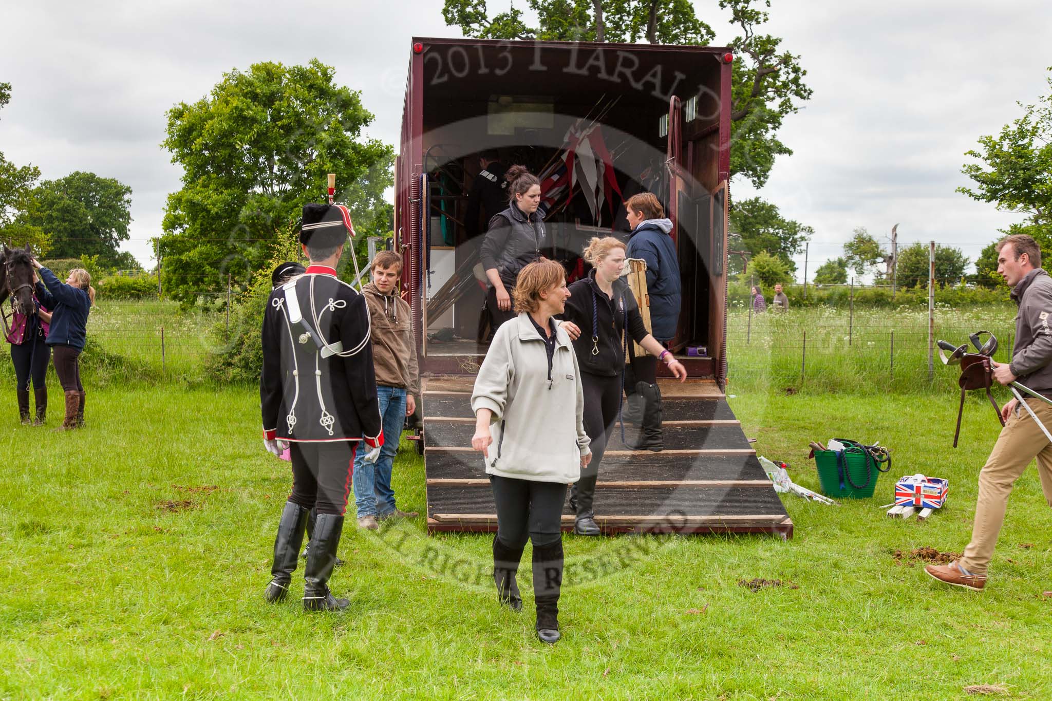 The Light Cavalry HAC Annual Review and Inspection 2013.
Windsor Great Park Review Ground,
Windsor,
Berkshire,
United Kingdom,
on 09 June 2013 at 15:18, image #624