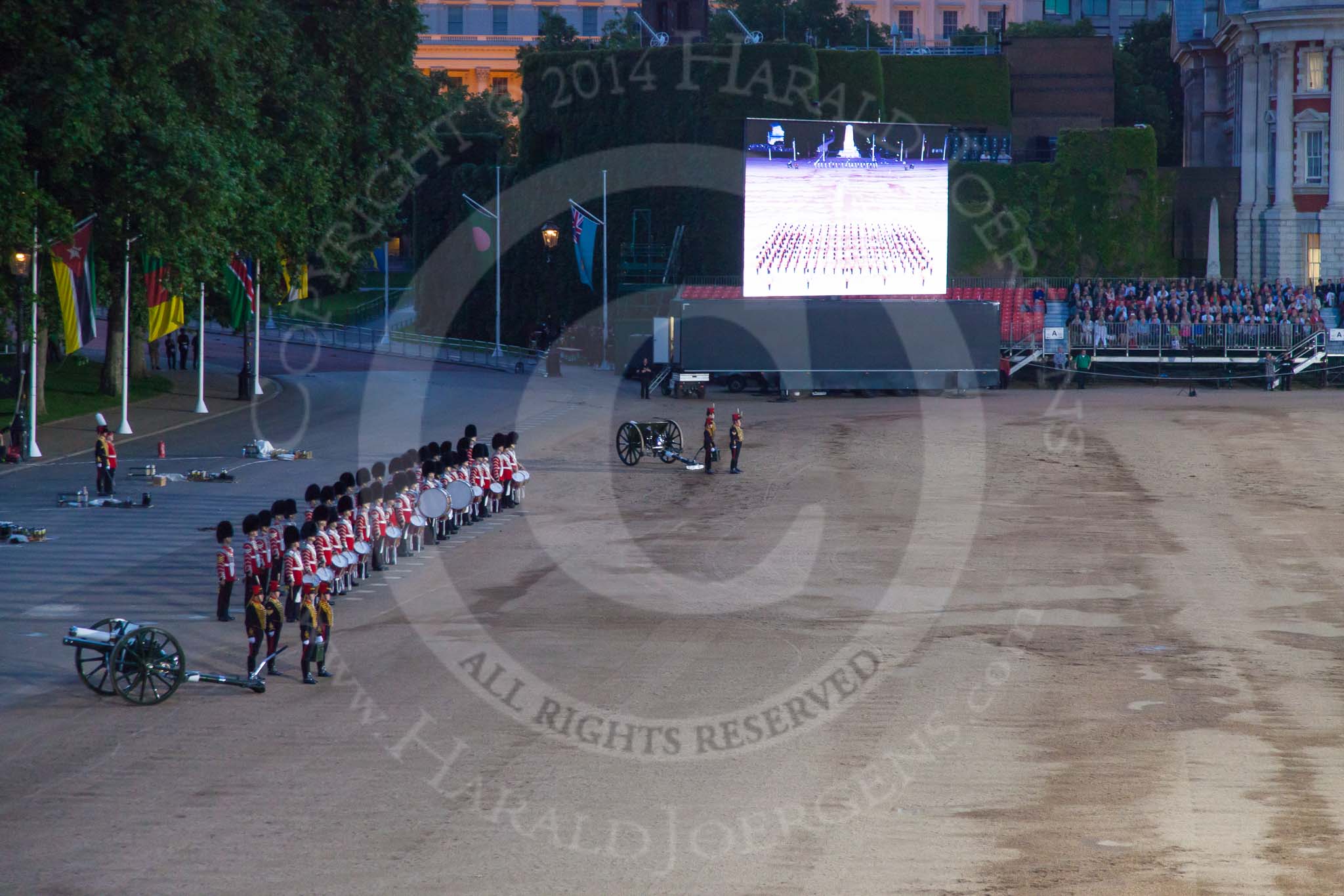 Beating Retreat 2014.
Horse Guards Parade, Westminster,
London SW1A,

United Kingdom,
on 11 June 2014 at 21:36, image #364