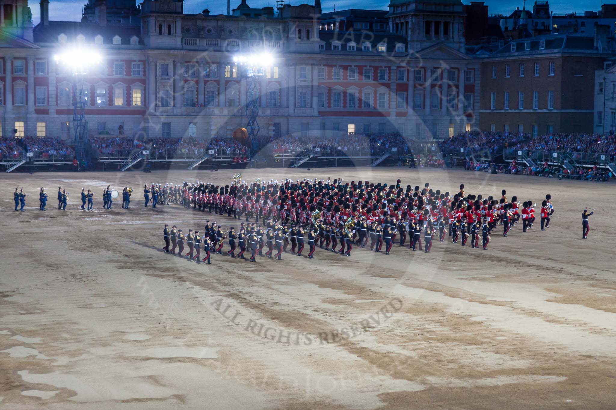 Beating Retreat 2014.
Horse Guards Parade, Westminster,
London SW1A,

United Kingdom,
on 11 June 2014 at 21:39, image #372