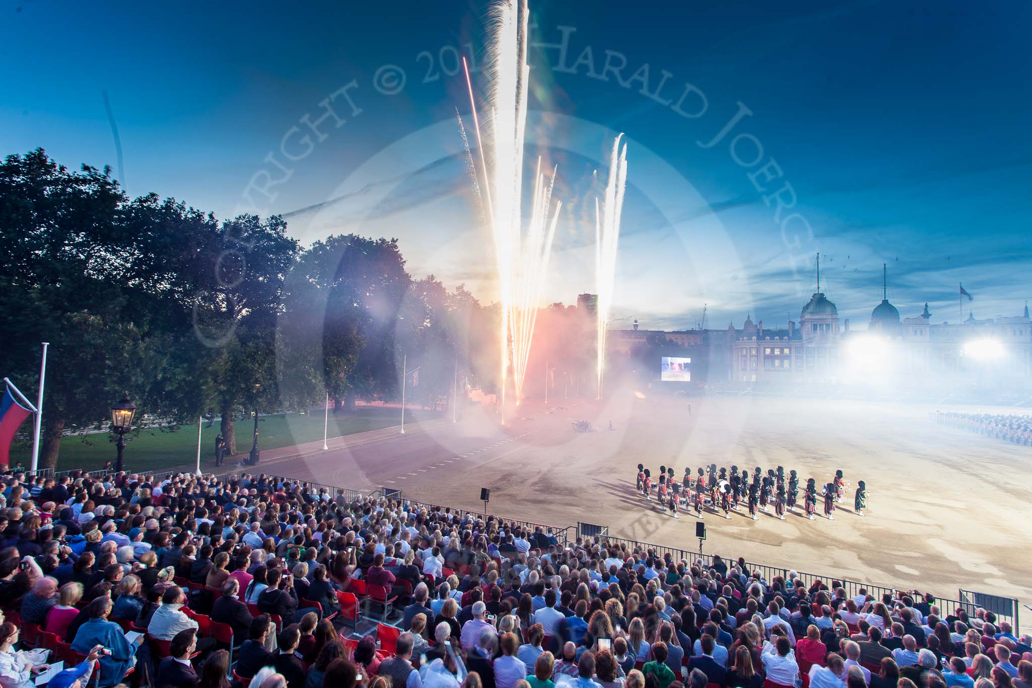 Beating Retreat 2014.
Horse Guards Parade, Westminster,
London SW1A,

United Kingdom,
on 11 June 2014 at 21:43, image #381