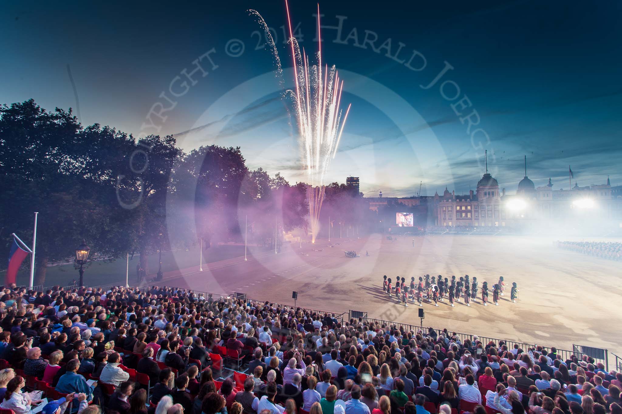Beating Retreat 2014.
Horse Guards Parade, Westminster,
London SW1A,

United Kingdom,
on 11 June 2014 at 21:43, image #382