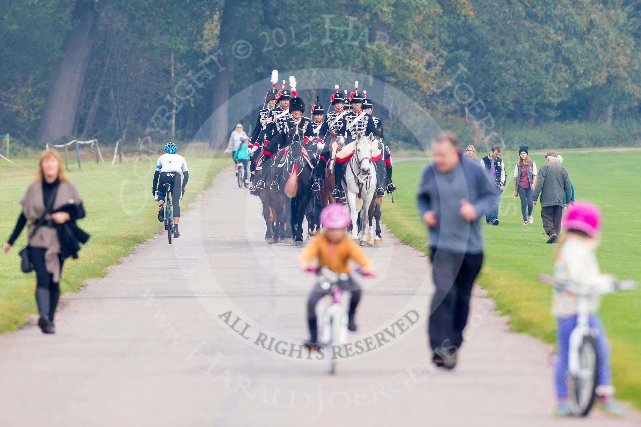 The Light Cavalry HAC Annual Review and Inspection 2014.
Guards Polo Club. Windsor Great Park,



on 12 October 2014 at 11:34, image #43