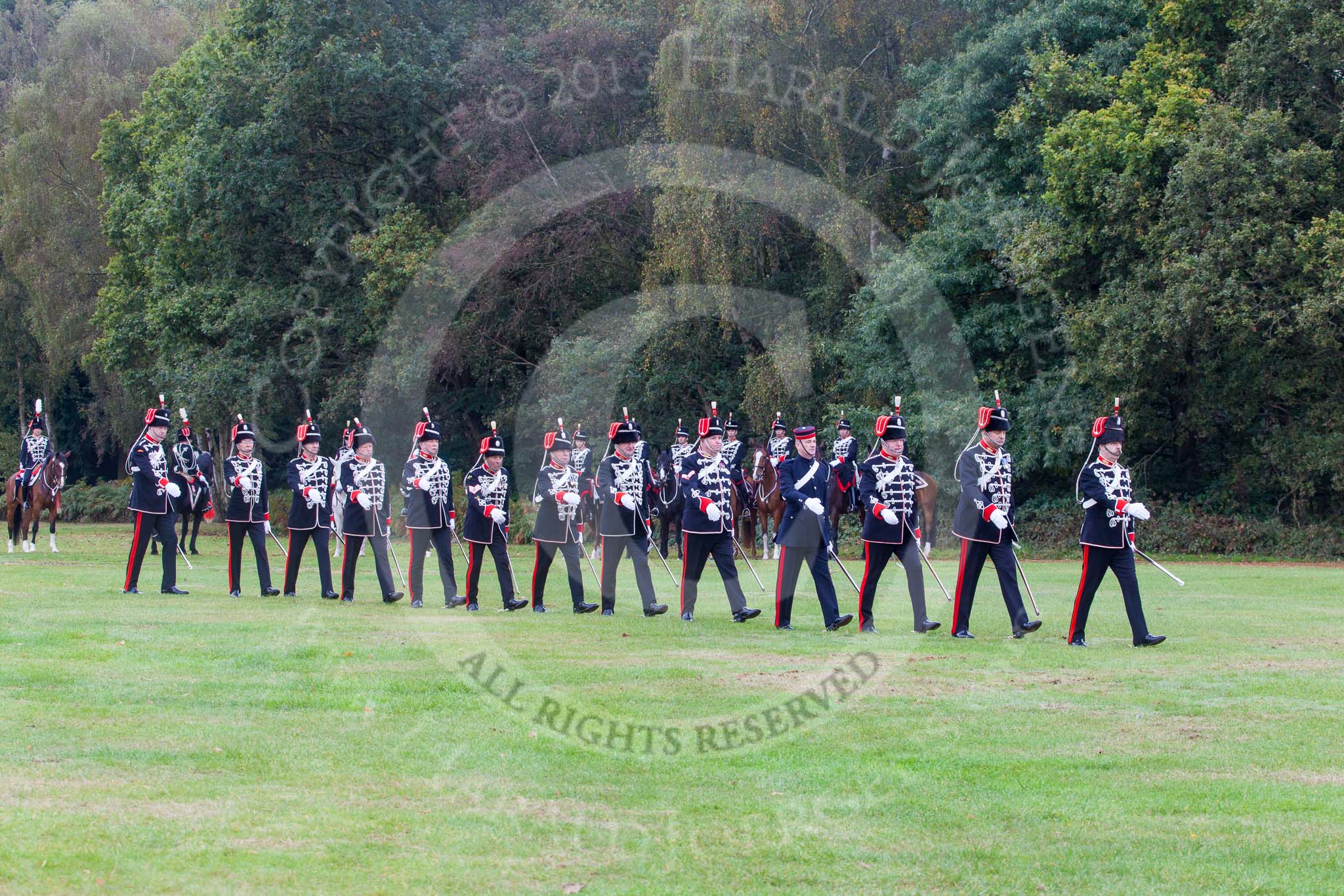 The Light Cavalry HAC Annual Review and Inspection 2014.
Guards Polo Club. Windsor Great Park,



on 12 October 2014 at 12:40, image #82