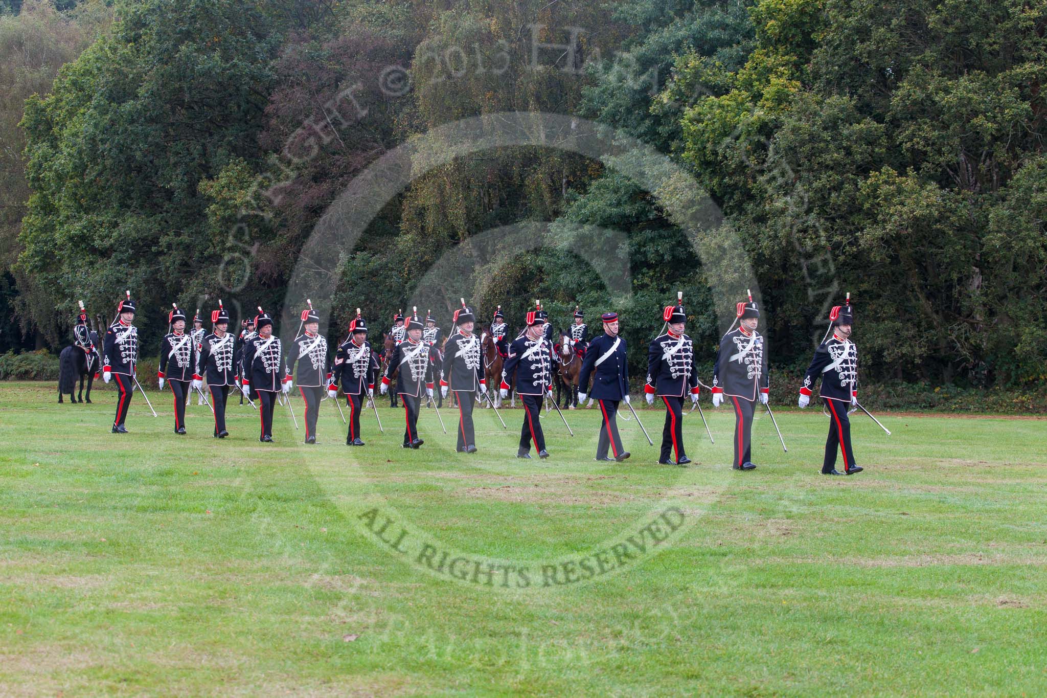 The Light Cavalry HAC Annual Review and Inspection 2014.
Guards Polo Club. Windsor Great Park,



on 12 October 2014 at 12:40, image #83