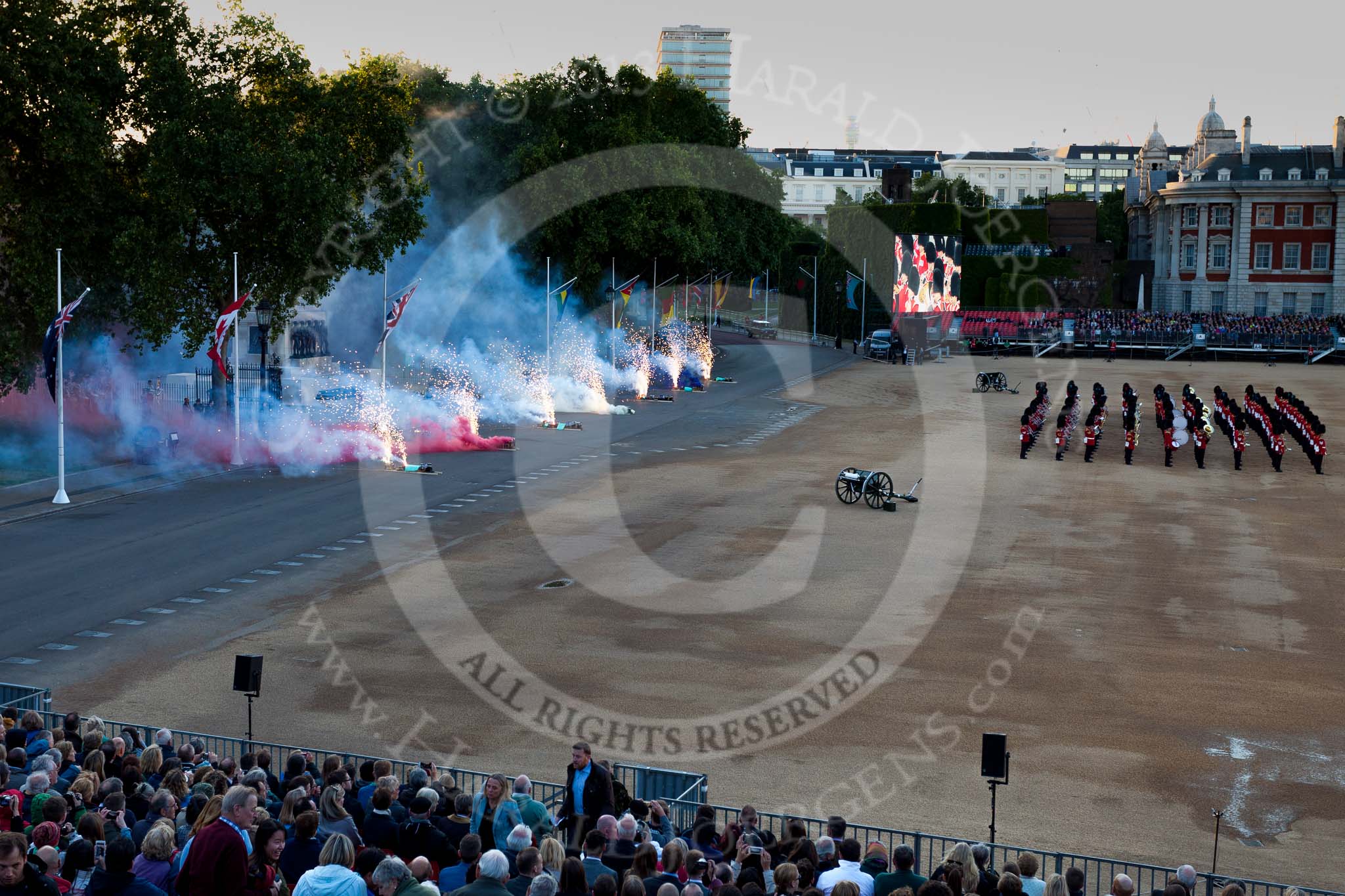 Beating Retreat 2015 - Waterloo 200.
Horse Guards Parade, Westminster,
London,

United Kingdom,
on 10 June 2015 at 20:31, image #116