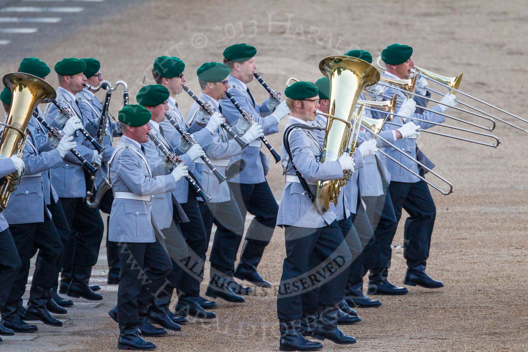 Beating Retreat 2015 - Waterloo 200.
Horse Guards Parade, Westminster,
London,

United Kingdom,
on 10 June 2015 at 20:38, image #150