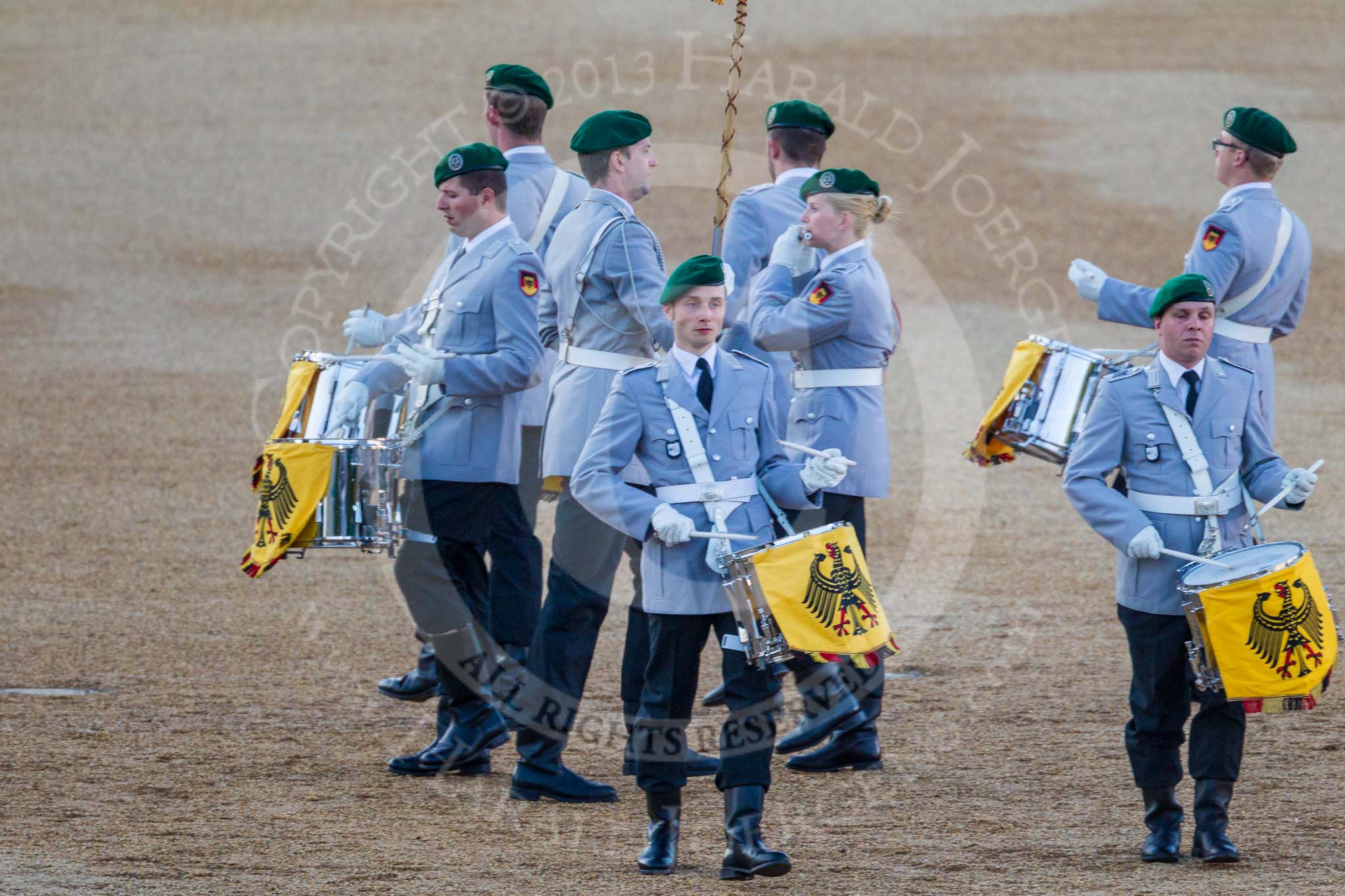 Beating Retreat 2015 - Waterloo 200.
Horse Guards Parade, Westminster,
London,

United Kingdom,
on 10 June 2015 at 20:40, image #166