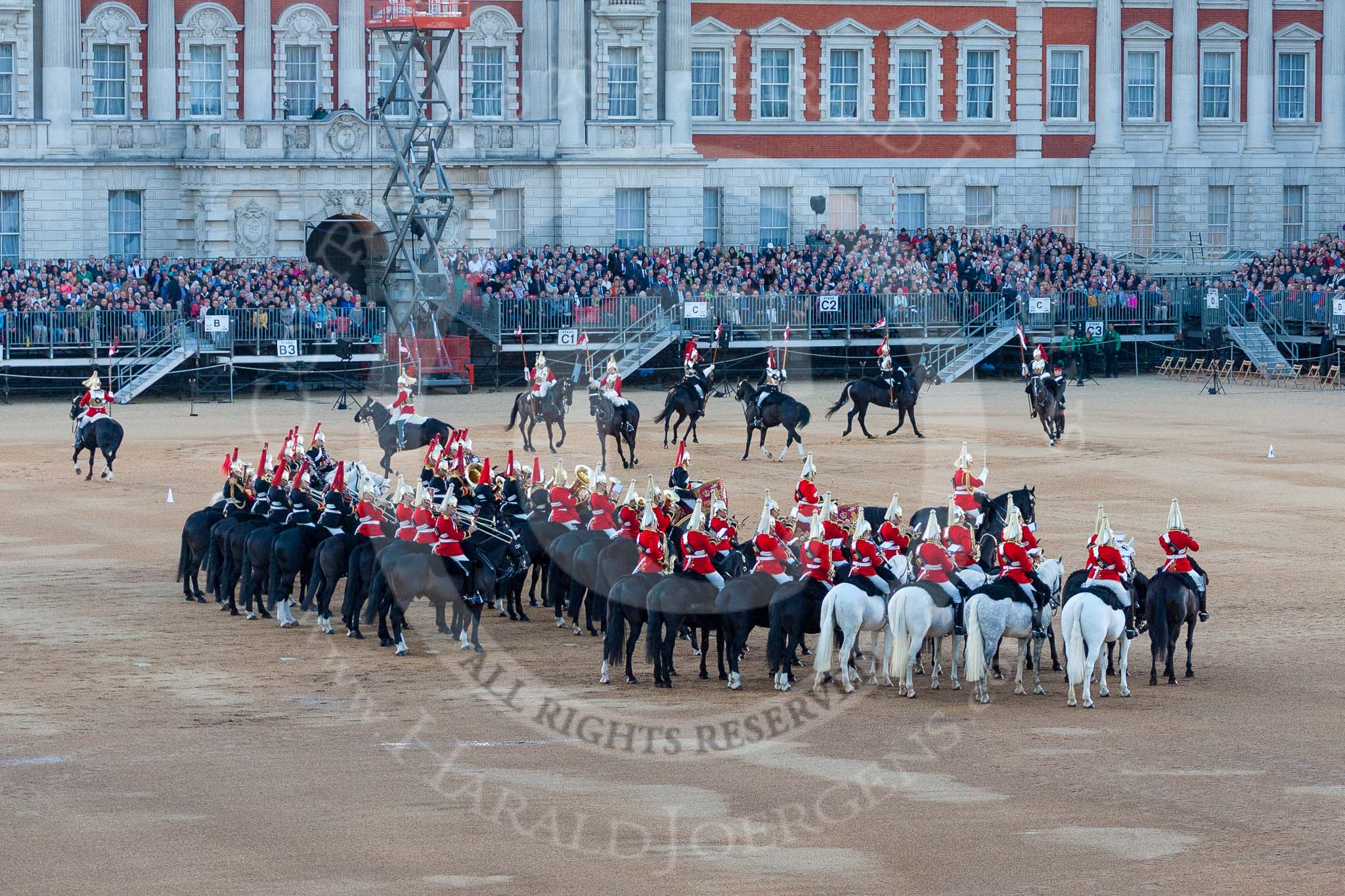 Beating Retreat 2015 - Waterloo 200.
Horse Guards Parade, Westminster,
London,

United Kingdom,
on 10 June 2015 at 20:52, image #219