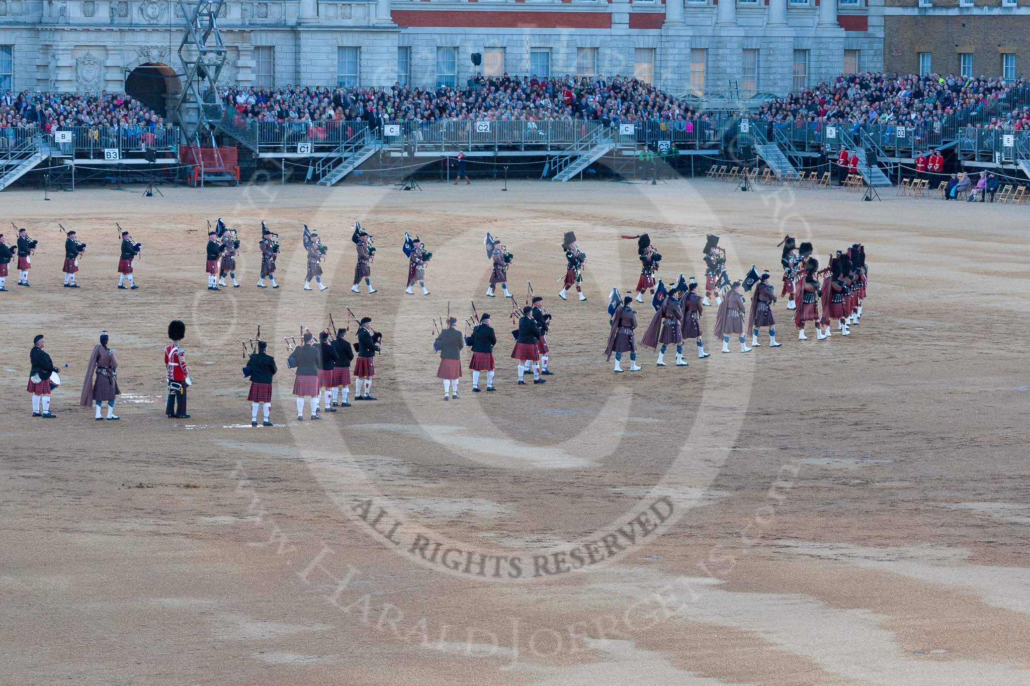 Beating Retreat 2015 - Waterloo 200.
Horse Guards Parade, Westminster,
London,

United Kingdom,
on 10 June 2015 at 21:02, image #249