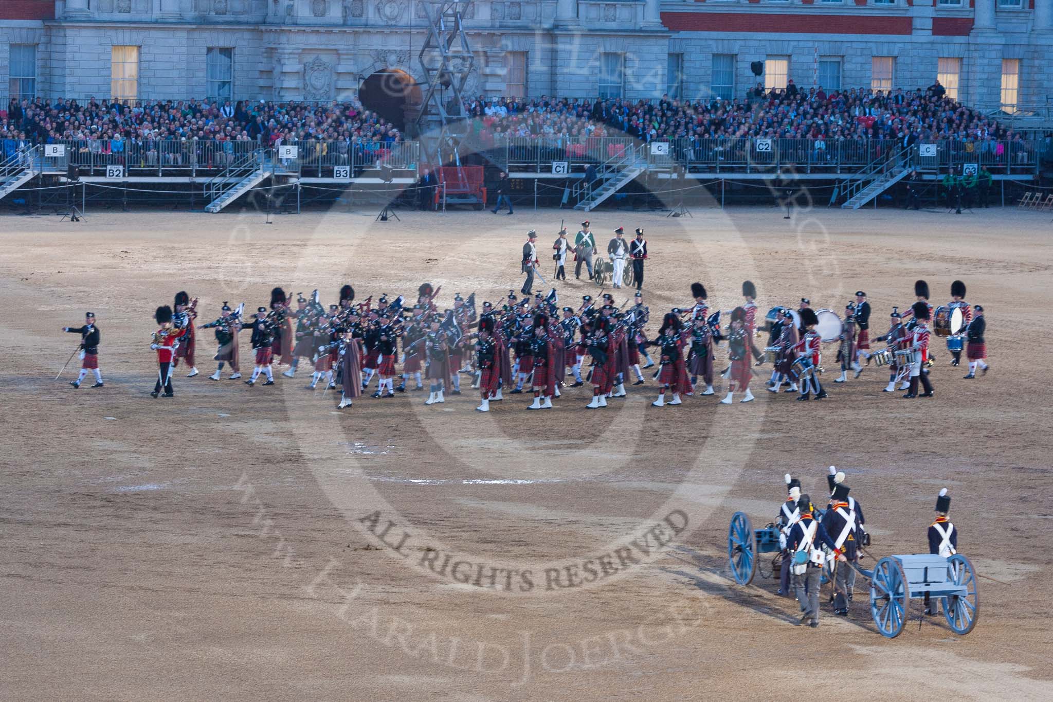 Beating Retreat 2015 - Waterloo 200.
Horse Guards Parade, Westminster,
London,

United Kingdom,
on 10 June 2015 at 21:20, image #310