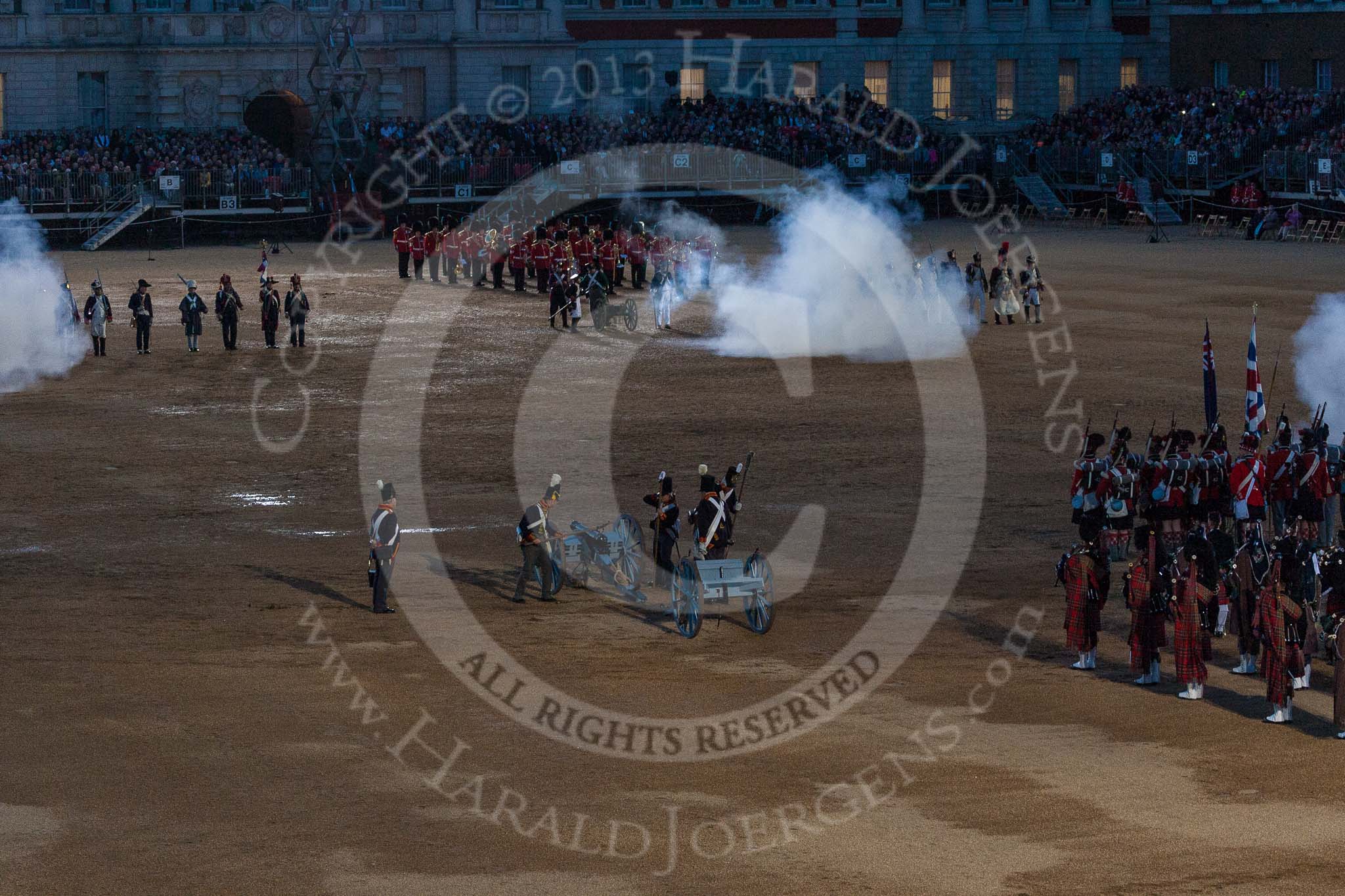 Beating Retreat 2015 - Waterloo 200.
Horse Guards Parade, Westminster,
London,

United Kingdom,
on 10 June 2015 at 21:25, image #325