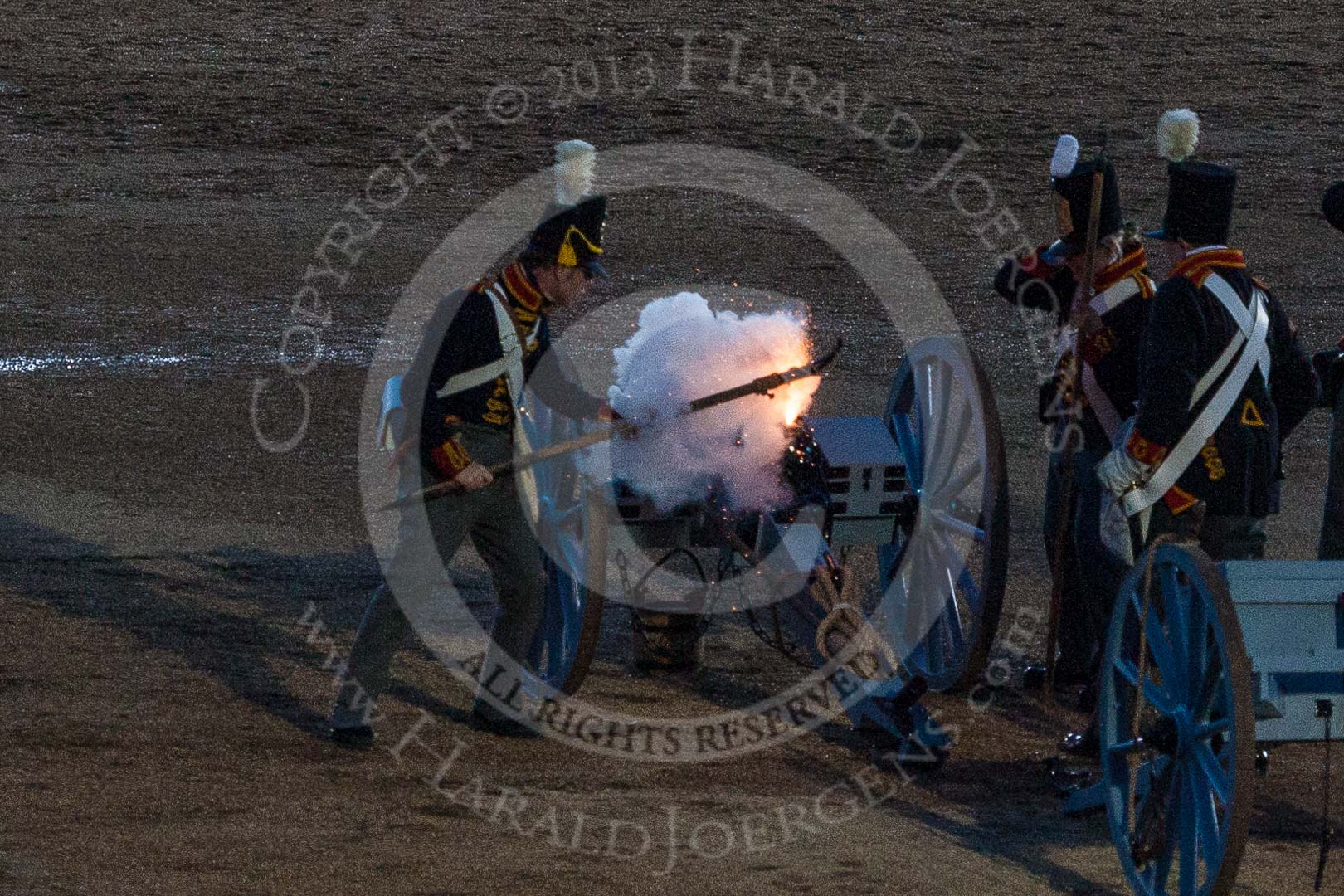 Beating Retreat 2015 - Waterloo 200.
Horse Guards Parade, Westminster,
London,

United Kingdom,
on 10 June 2015 at 21:26, image #334
