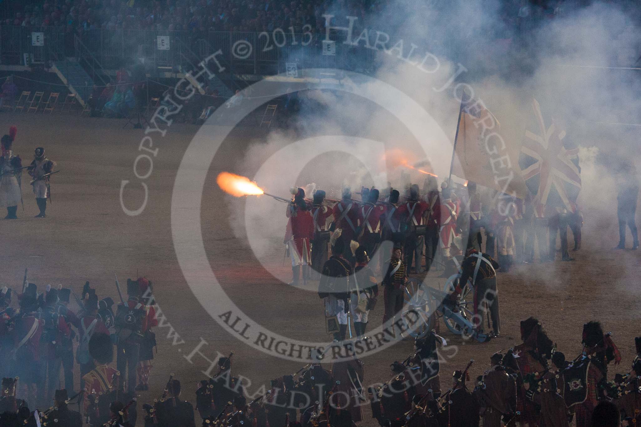 Beating Retreat 2015 - Waterloo 200.
Horse Guards Parade, Westminster,
London,

United Kingdom,
on 10 June 2015 at 21:27, image #344