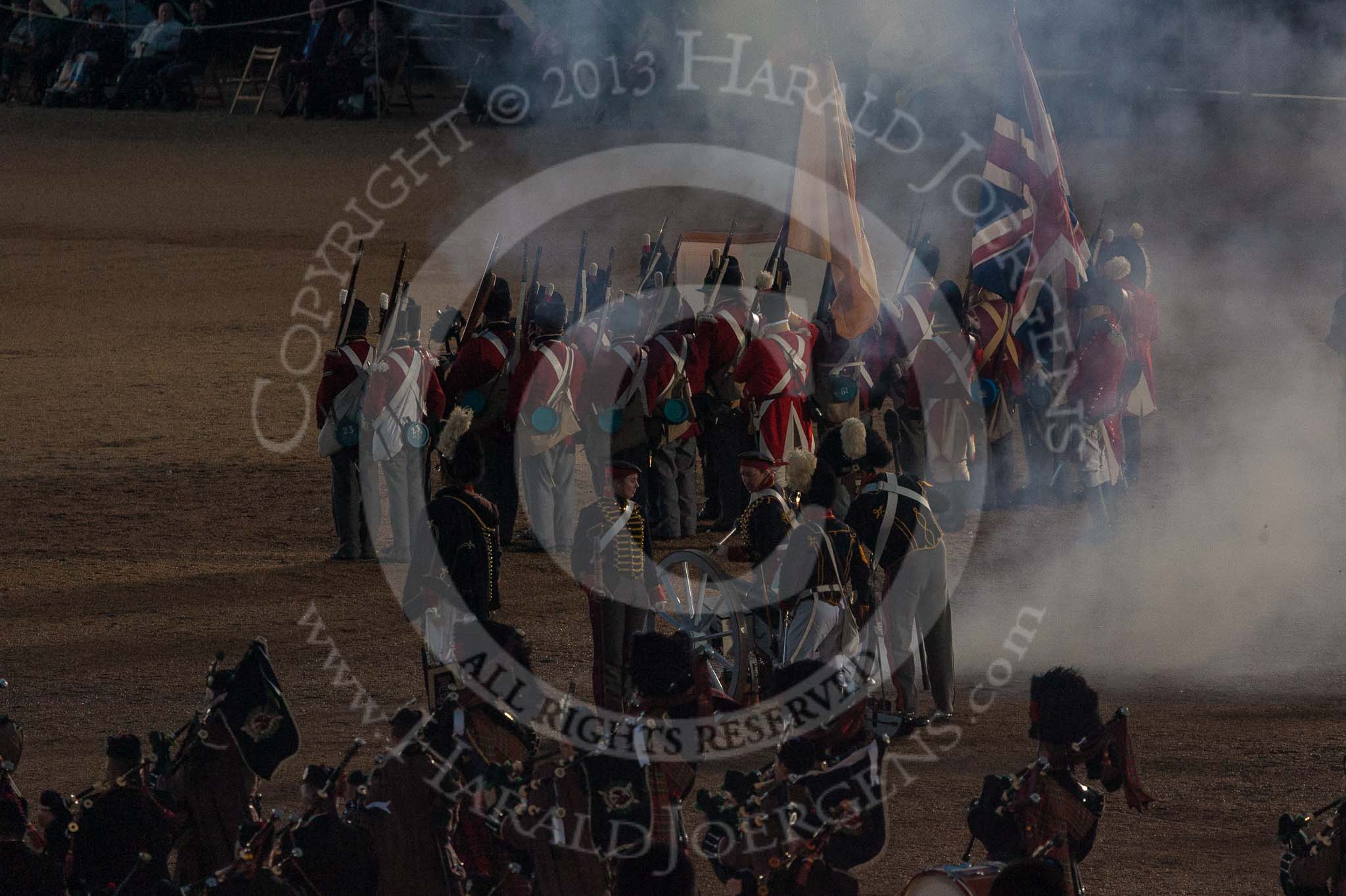 Beating Retreat 2015 - Waterloo 200.
Horse Guards Parade, Westminster,
London,

United Kingdom,
on 10 June 2015 at 21:29, image #355