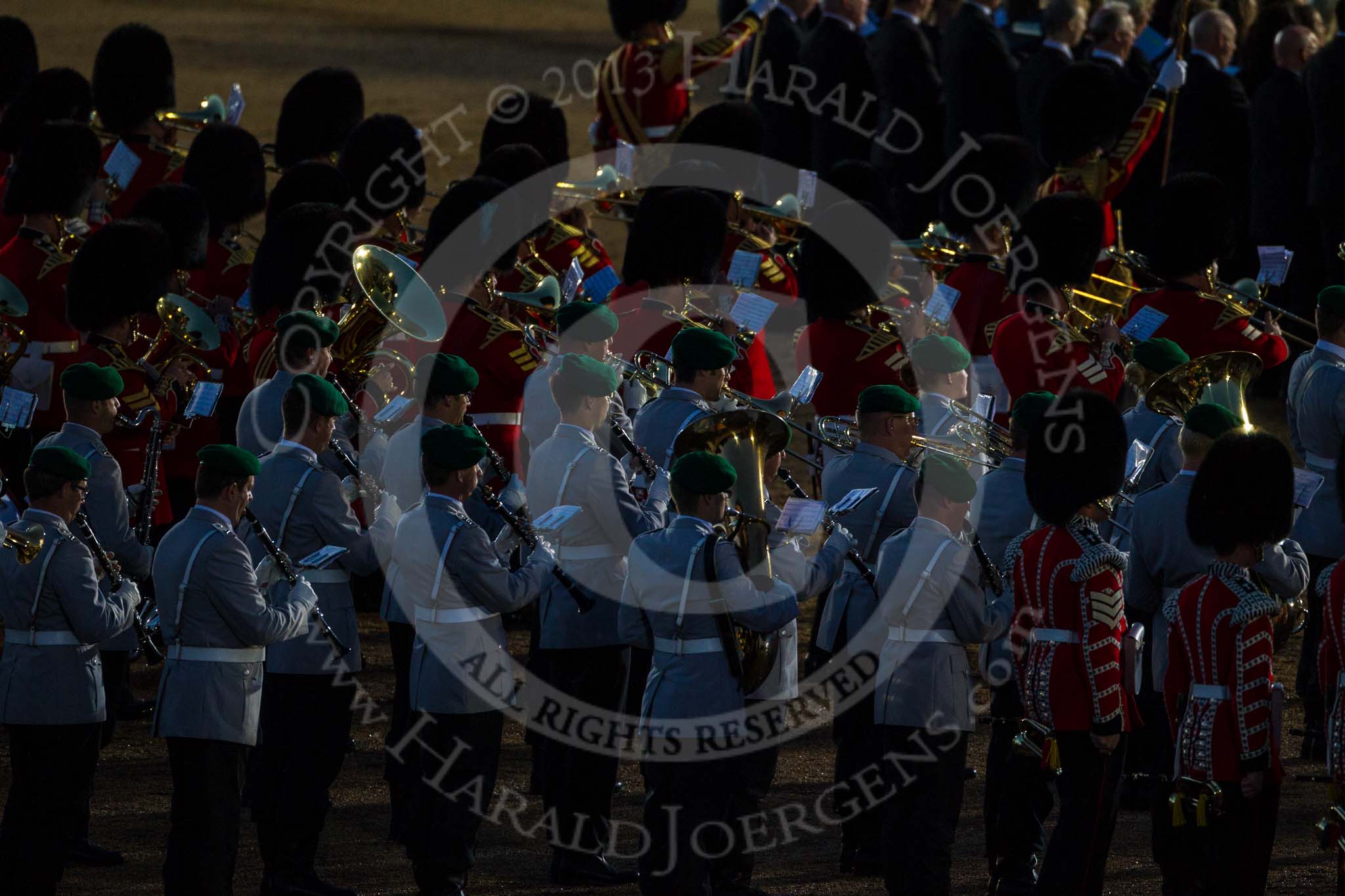 Beating Retreat 2015 - Waterloo 200.
Horse Guards Parade, Westminster,
London,

United Kingdom,
on 10 June 2015 at 21:32, image #381