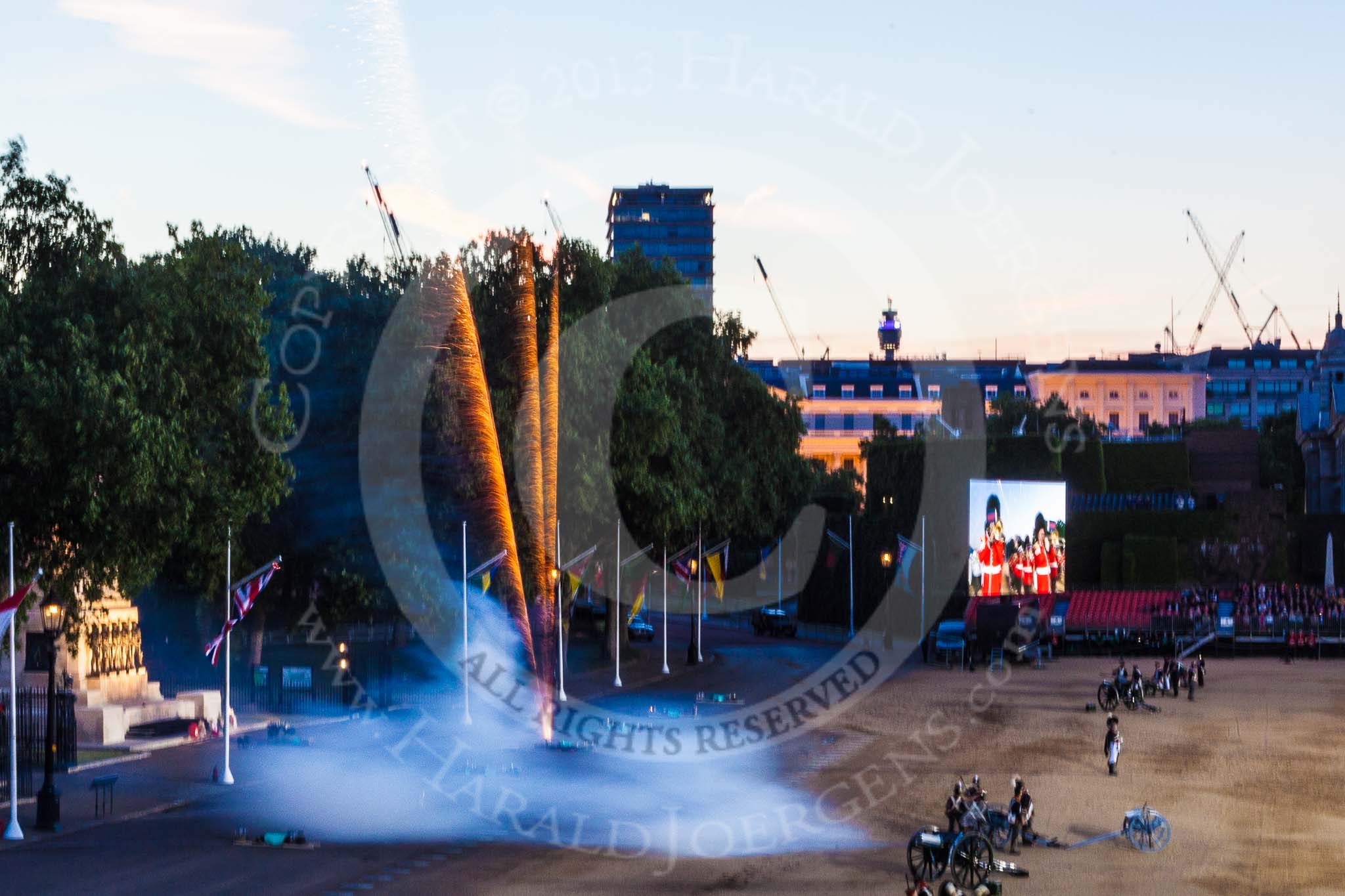 Beating Retreat 2015 - Waterloo 200.
Horse Guards Parade, Westminster,
London,

United Kingdom,
on 10 June 2015 at 21:35, image #389