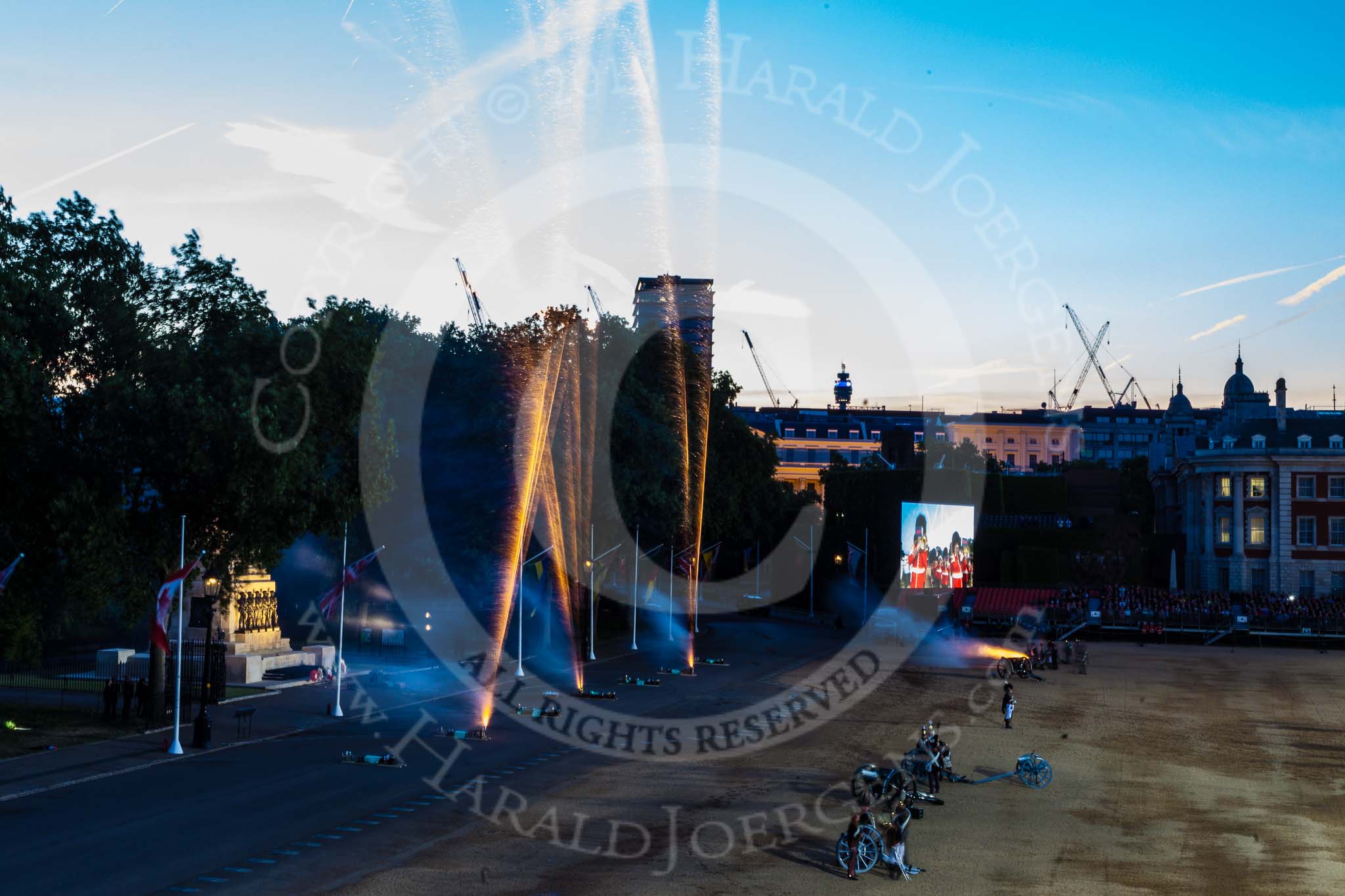 Beating Retreat 2015 - Waterloo 200.
Horse Guards Parade, Westminster,
London,

United Kingdom,
on 10 June 2015 at 21:35, image #391