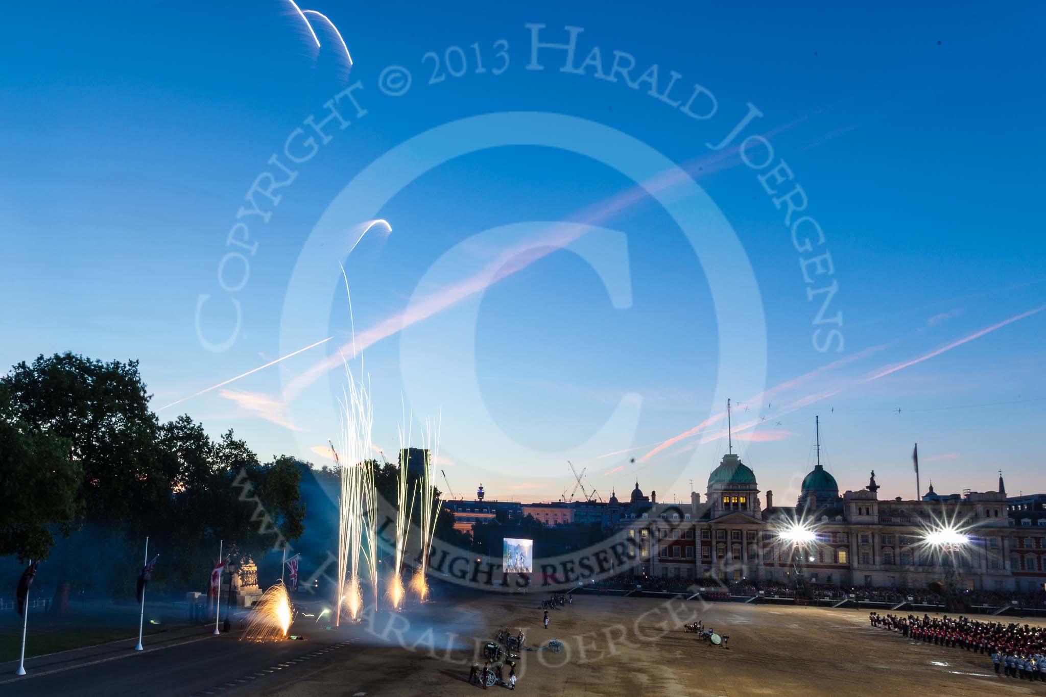Beating Retreat 2015 - Waterloo 200.
Horse Guards Parade, Westminster,
London,

United Kingdom,
on 10 June 2015 at 21:36, image #396