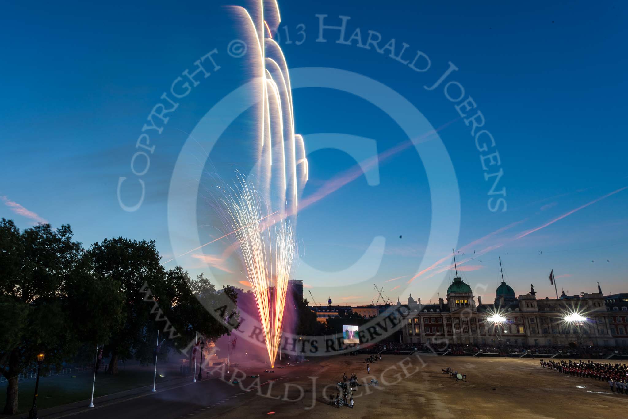 Beating Retreat 2015 - Waterloo 200.
Horse Guards Parade, Westminster,
London,

United Kingdom,
on 10 June 2015 at 21:37, image #398