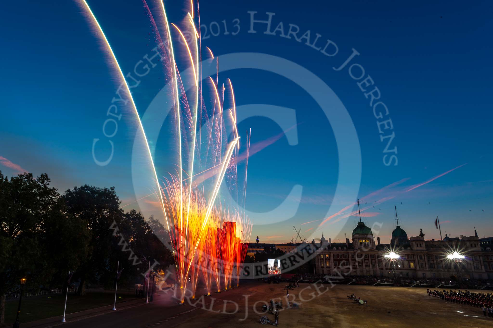 Beating Retreat 2015 - Waterloo 200.
Horse Guards Parade, Westminster,
London,

United Kingdom,
on 10 June 2015 at 21:37, image #400