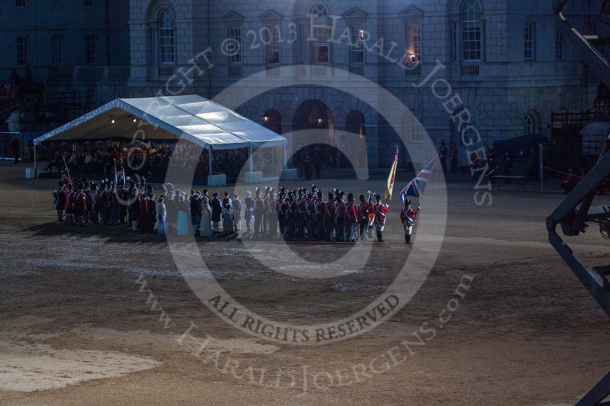 Beating Retreat 2015 - Waterloo 200.
Horse Guards Parade, Westminster,
London,

United Kingdom,
on 10 June 2015 at 21:38, image #402