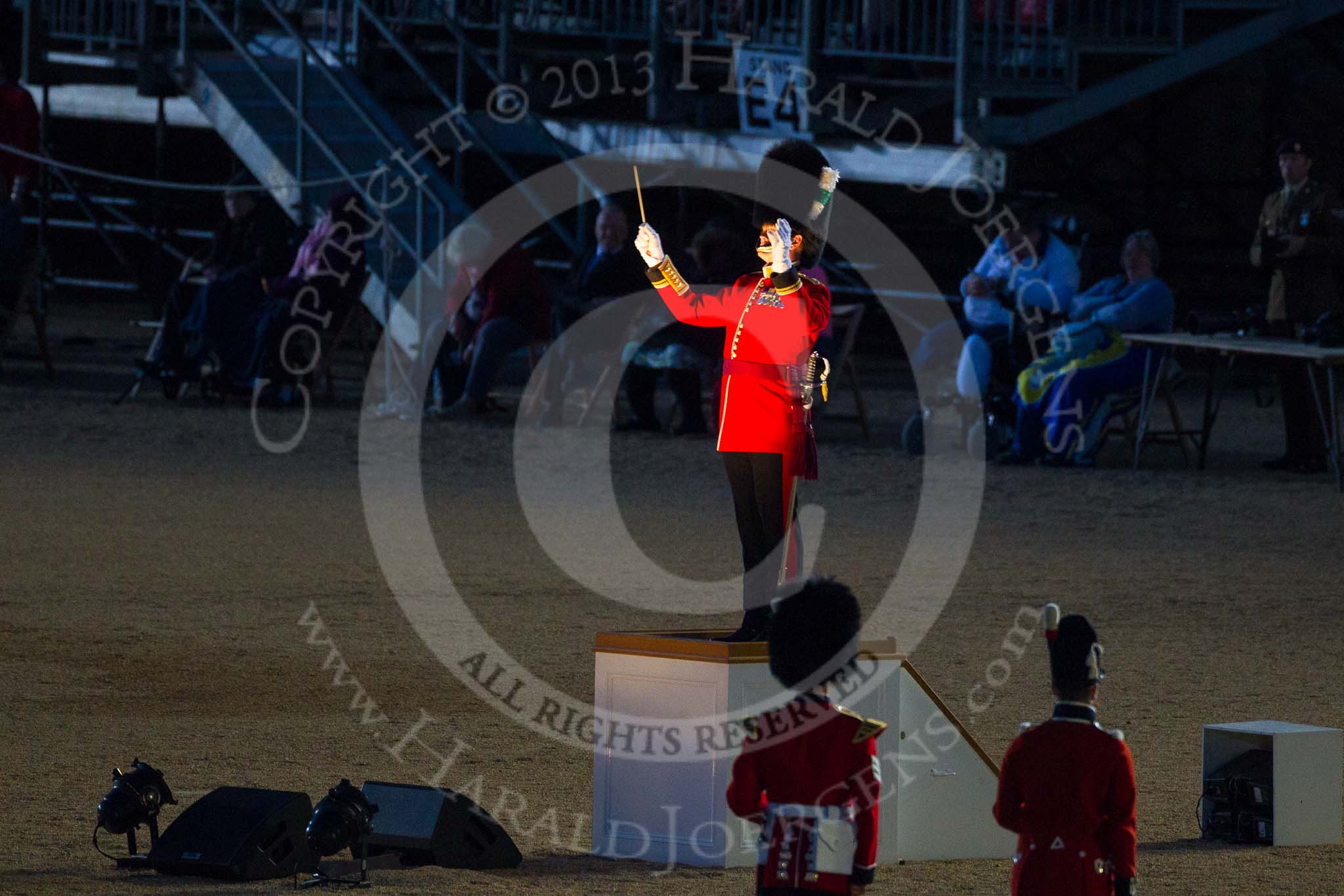 Beating Retreat 2015 - Waterloo 200.
Horse Guards Parade, Westminster,
London,

United Kingdom,
on 10 June 2015 at 21:39, image #411