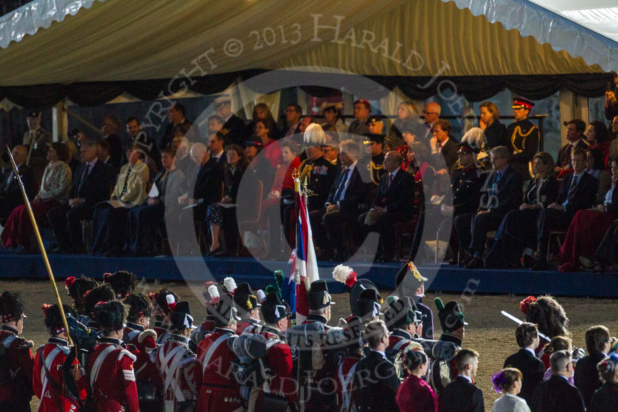Beating Retreat 2015 - Waterloo 200.
Horse Guards Parade, Westminster,
London,

United Kingdom,
on 10 June 2015 at 21:41, image #412