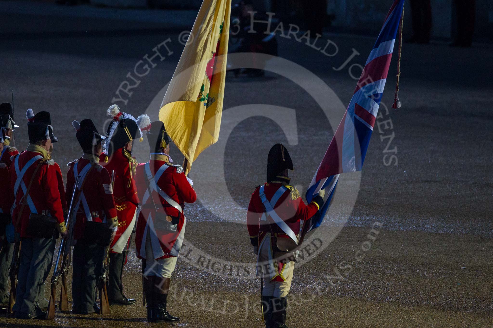 Beating Retreat 2015 - Waterloo 200.
Horse Guards Parade, Westminster,
London,

United Kingdom,
on 10 June 2015 at 21:41, image #414