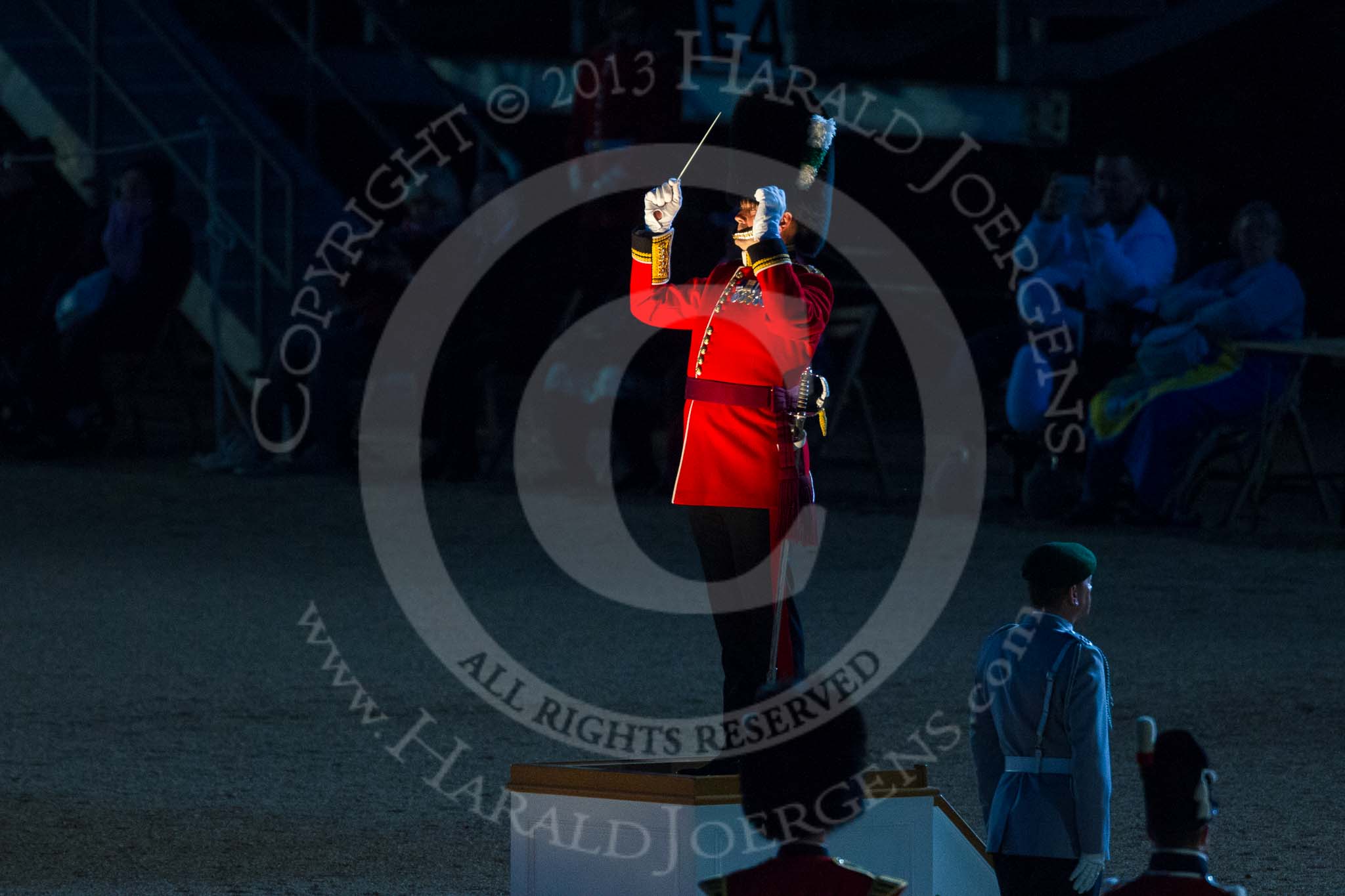Beating Retreat 2015 - Waterloo 200.
Horse Guards Parade, Westminster,
London,

United Kingdom,
on 10 June 2015 at 21:44, image #419