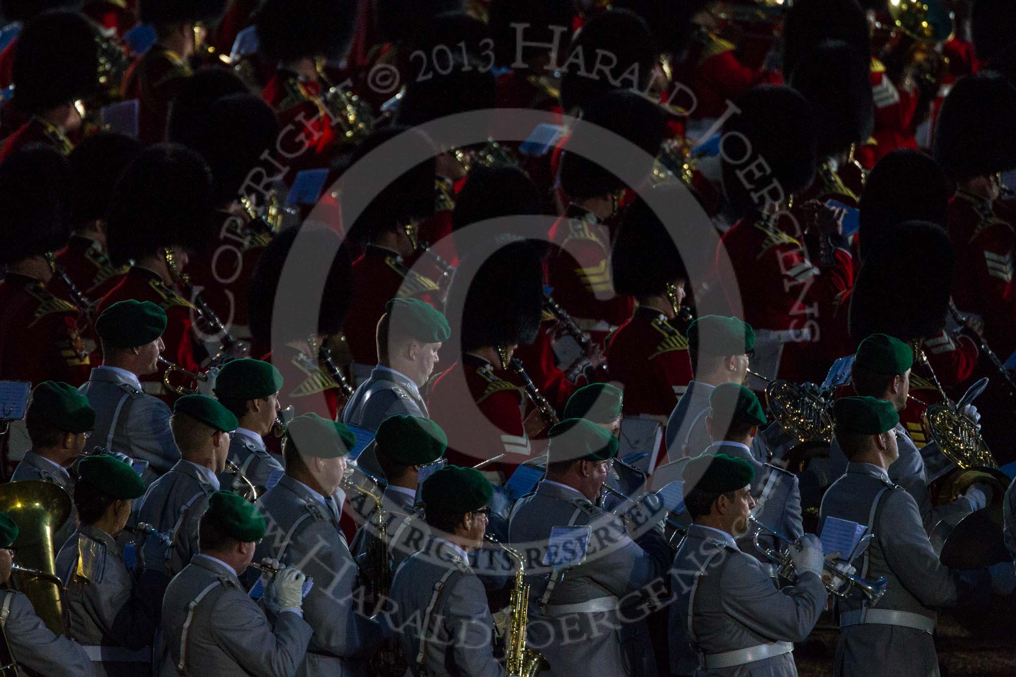Beating Retreat 2015 - Waterloo 200.
Horse Guards Parade, Westminster,
London,

United Kingdom,
on 10 June 2015 at 21:44, image #422