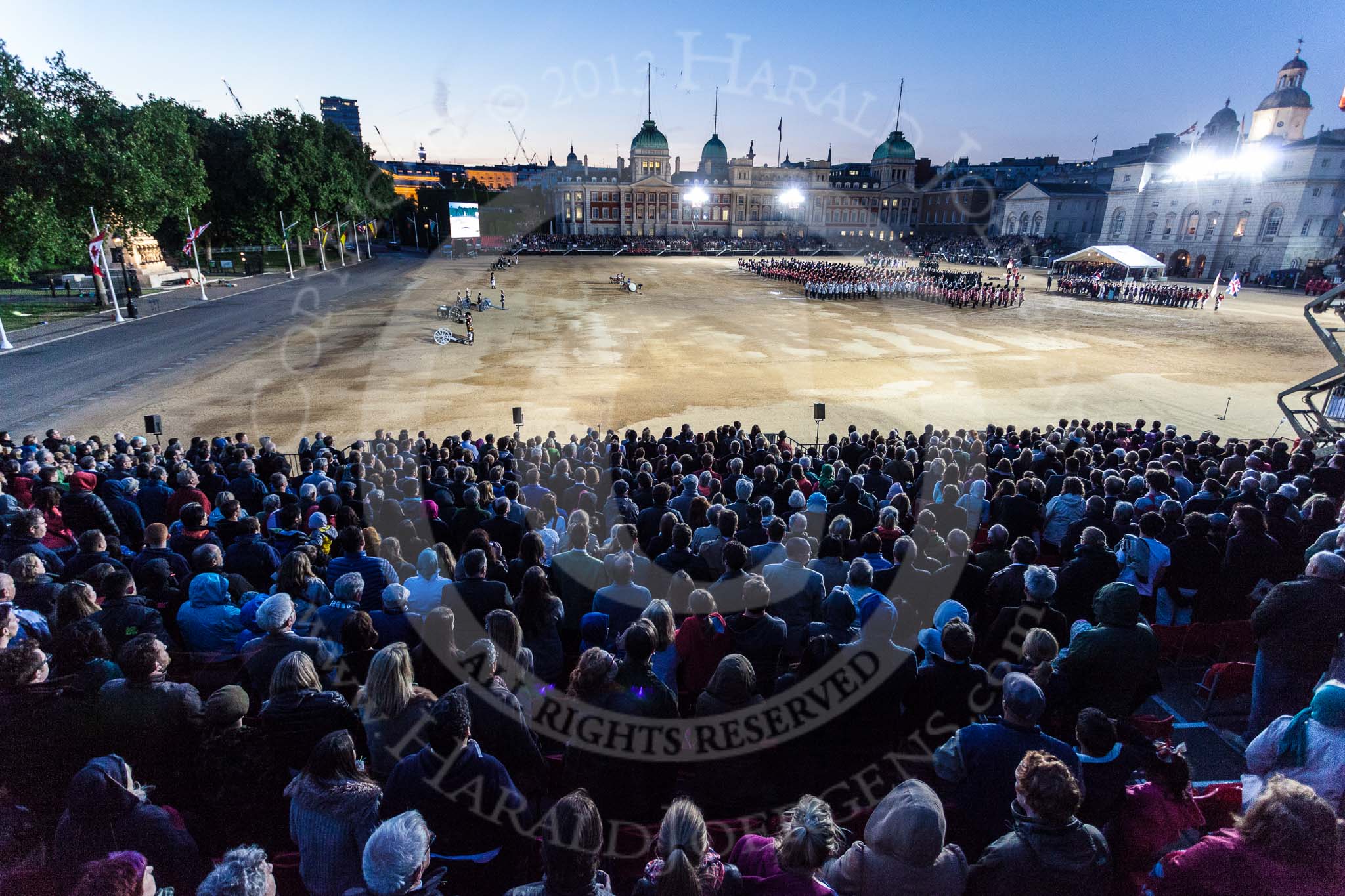 Beating Retreat 2015 - Waterloo 200.
Horse Guards Parade, Westminster,
London,

United Kingdom,
on 10 June 2015 at 21:47, image #435