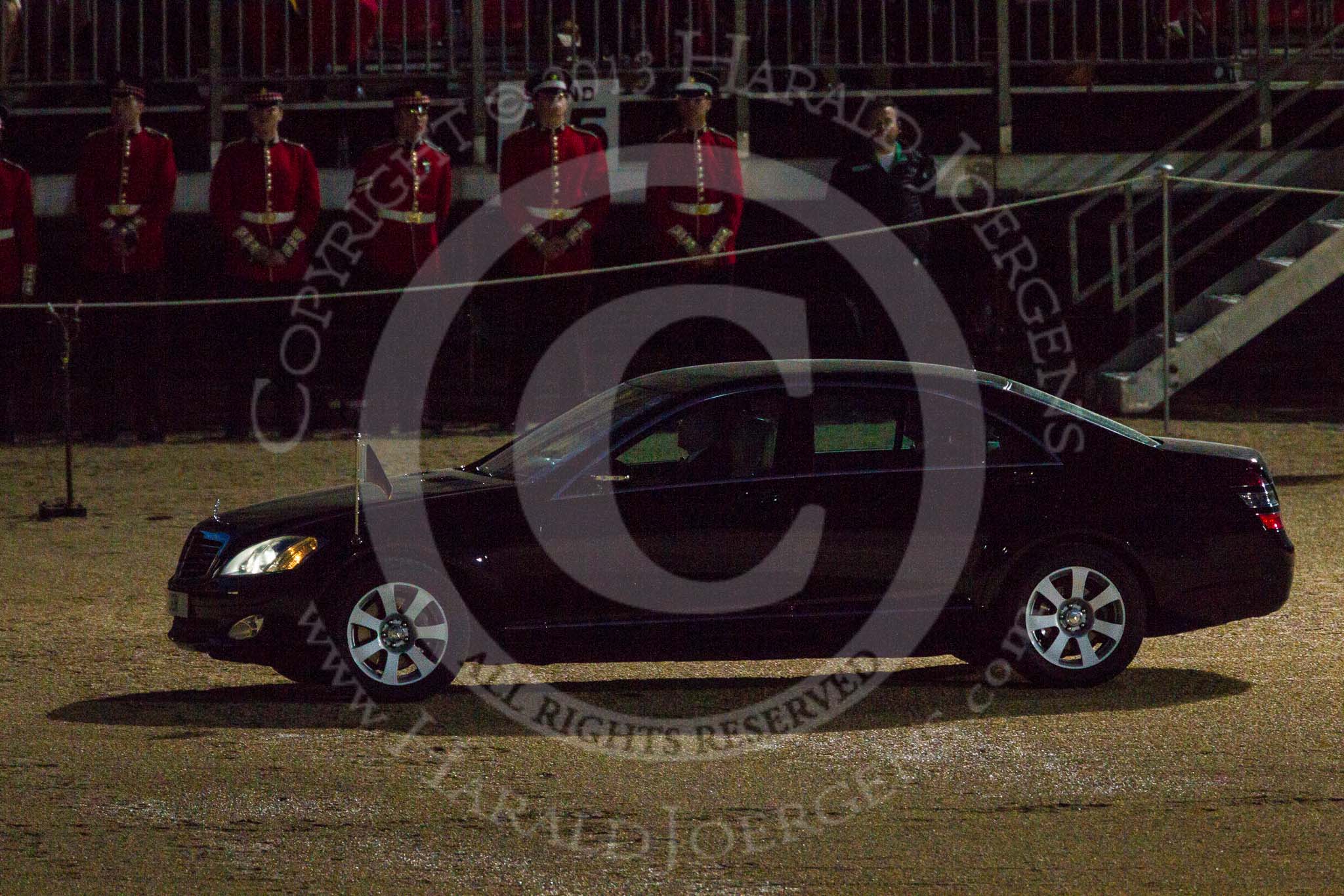 Beating Retreat 2015 - Waterloo 200.
Horse Guards Parade, Westminster,
London,

United Kingdom,
on 10 June 2015 at 21:50, image #439
