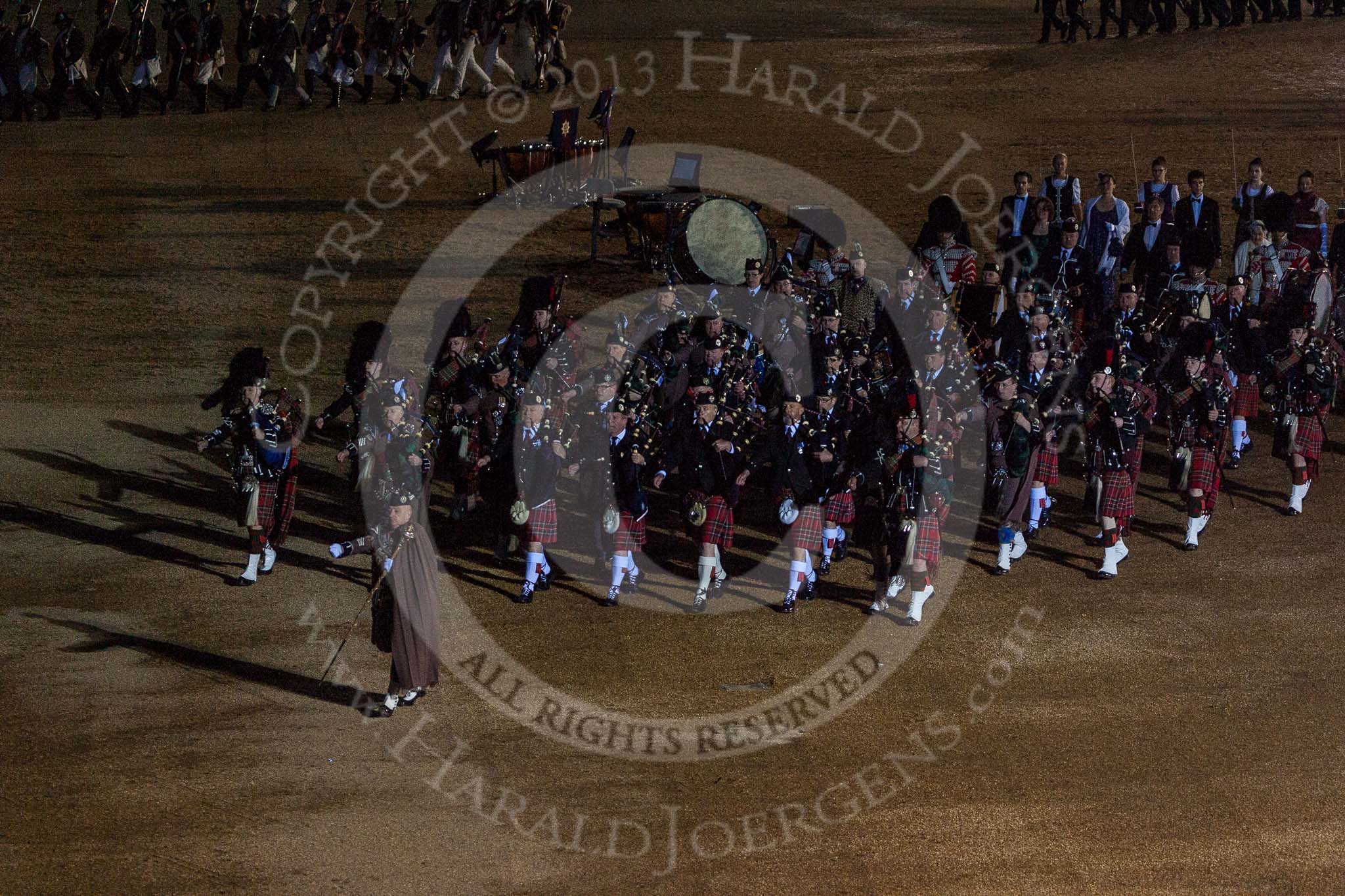 Beating Retreat 2015 - Waterloo 200.
Horse Guards Parade, Westminster,
London,

United Kingdom,
on 10 June 2015 at 21:52, image #445