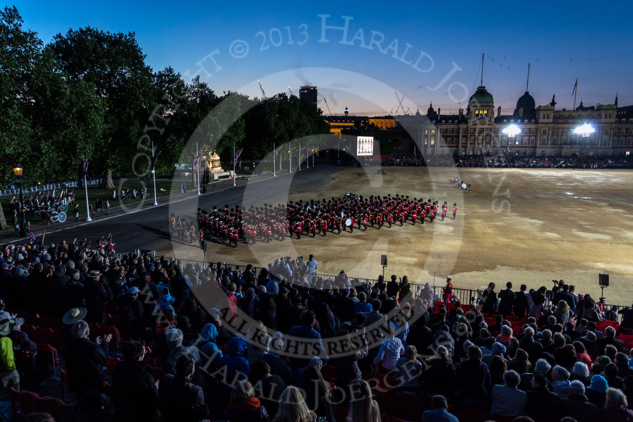 Beating Retreat 2015 - Waterloo 200.
Horse Guards Parade, Westminster,
London,

United Kingdom,
on 10 June 2015 at 21:54, image #463