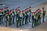 Beating Retreat 2015 - Waterloo 200: Romford Drum & Trumpet Corps, a youth military style marching band, starts the event with an excellent performance..
Horse Guards Parade, Westminster,
London,

United Kingdom,
on 10 June 2015 at 19:41, image #43