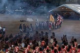 Beating Retreat 2015 - Waterloo 200.
Horse Guards Parade, Westminster,
London,

United Kingdom,
on 10 June 2015 at 21:27, image #335