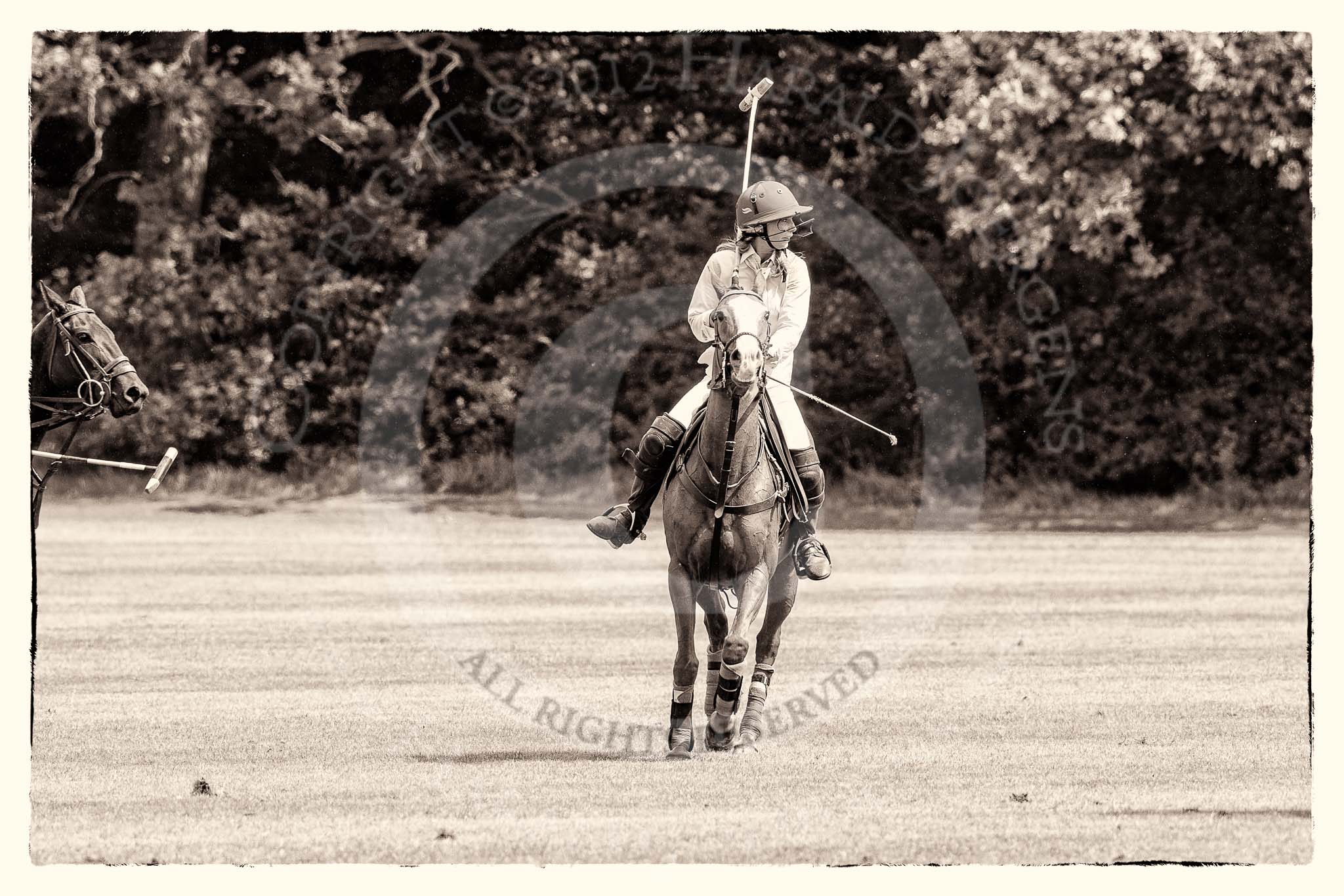 7th Heritage Polo Cup semi-finals: Clare Payne, Team Emerging Switzerland..
Hurtwood Park Polo Club,
Ewhurst Green,
Surrey,
United Kingdom,
on 04 August 2012 at 11:36, image #60