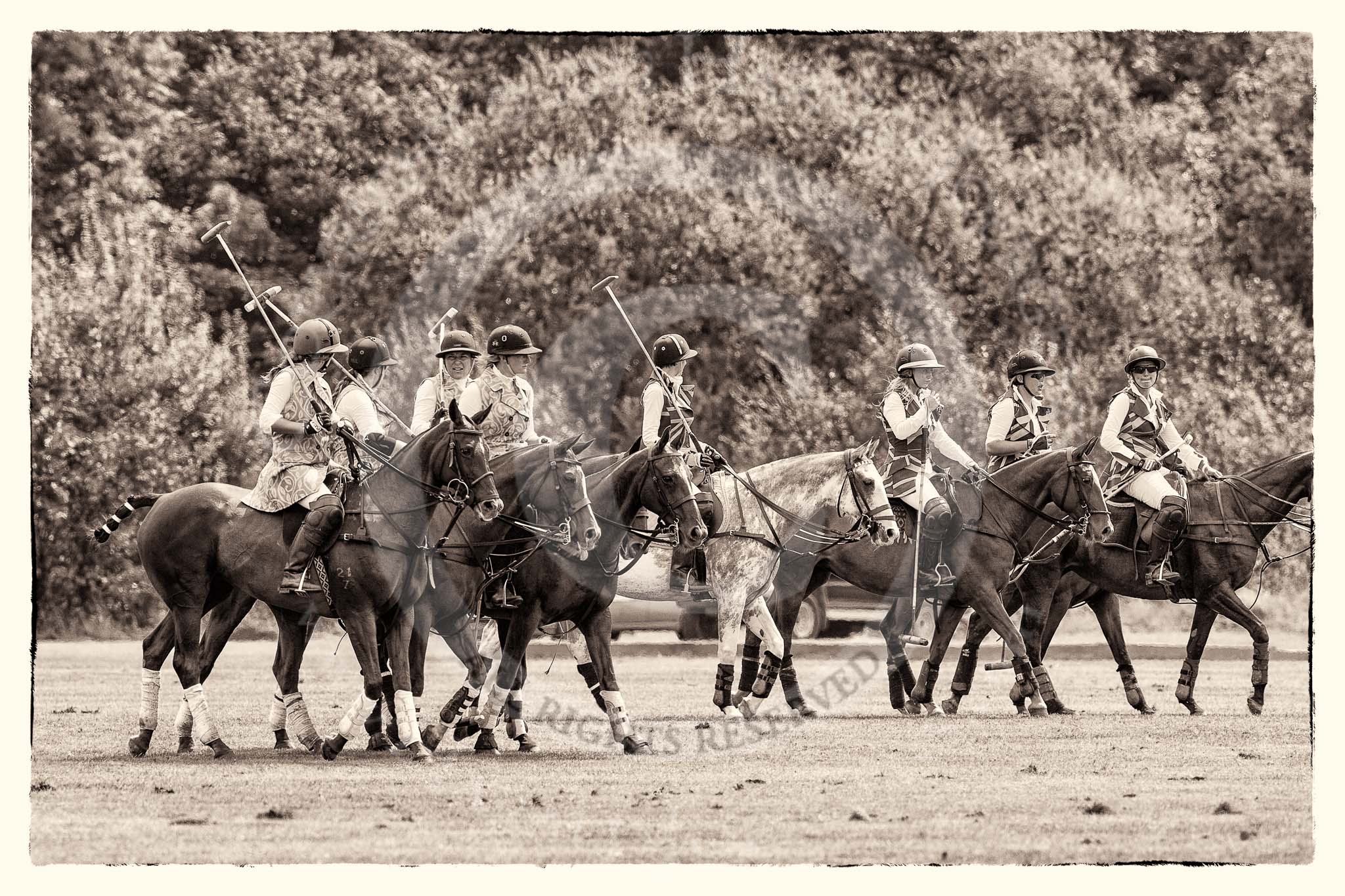 7th Heritage Polo Cup semi-finals: Ladies of the British Empire Liberty Freedom v The Amazons of Polo Polistas..
Hurtwood Park Polo Club,
Ewhurst Green,
Surrey,
United Kingdom,
on 04 August 2012 at 13:39, image #165