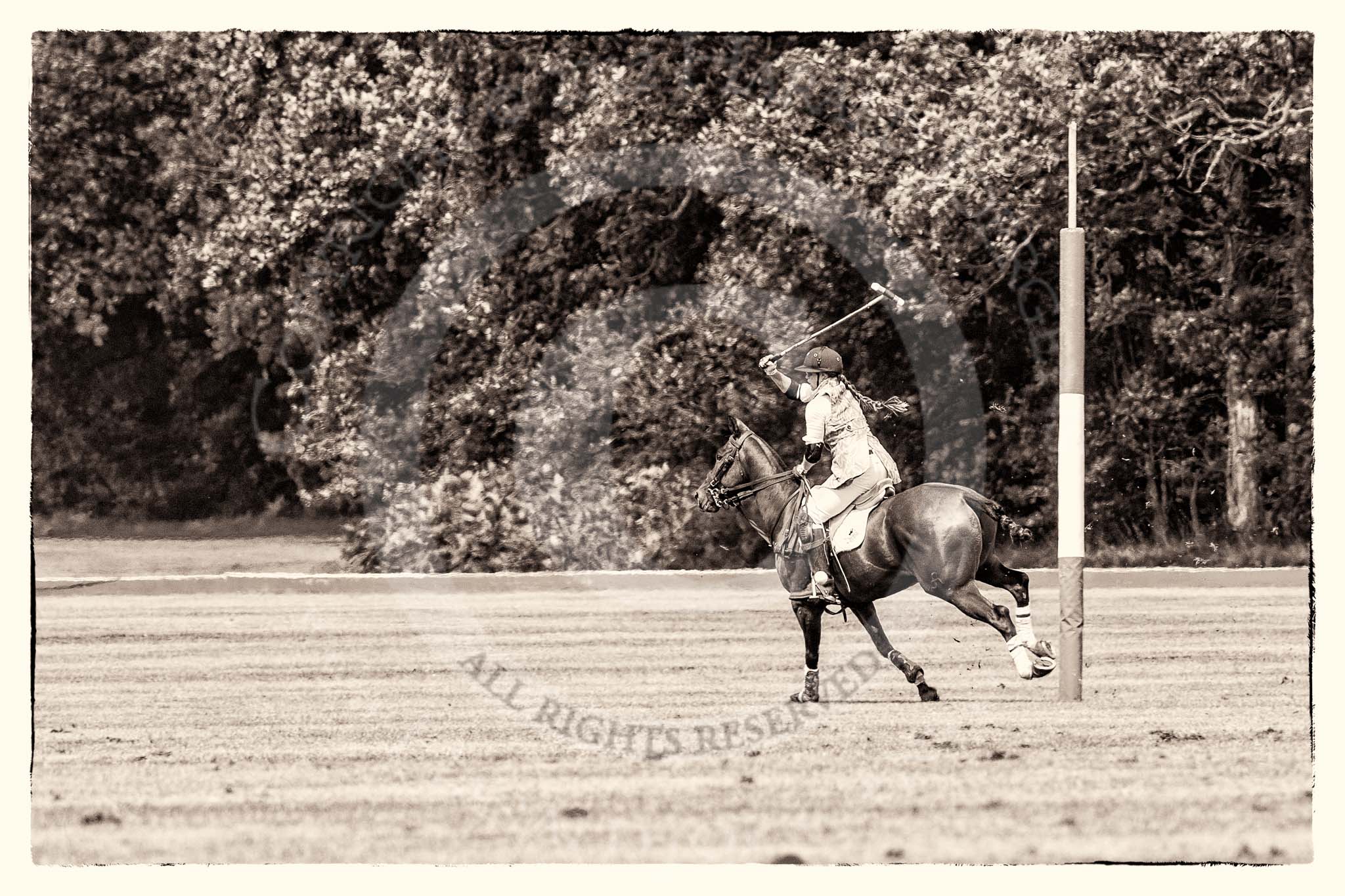 7th Heritage Polo Cup semi-finals: Heloise Lorentzen Team Captain of the Amazons of Polo Team sponsored by Polistas..
Hurtwood Park Polo Club,
Ewhurst Green,
Surrey,
United Kingdom,
on 04 August 2012 at 13:50, image #182